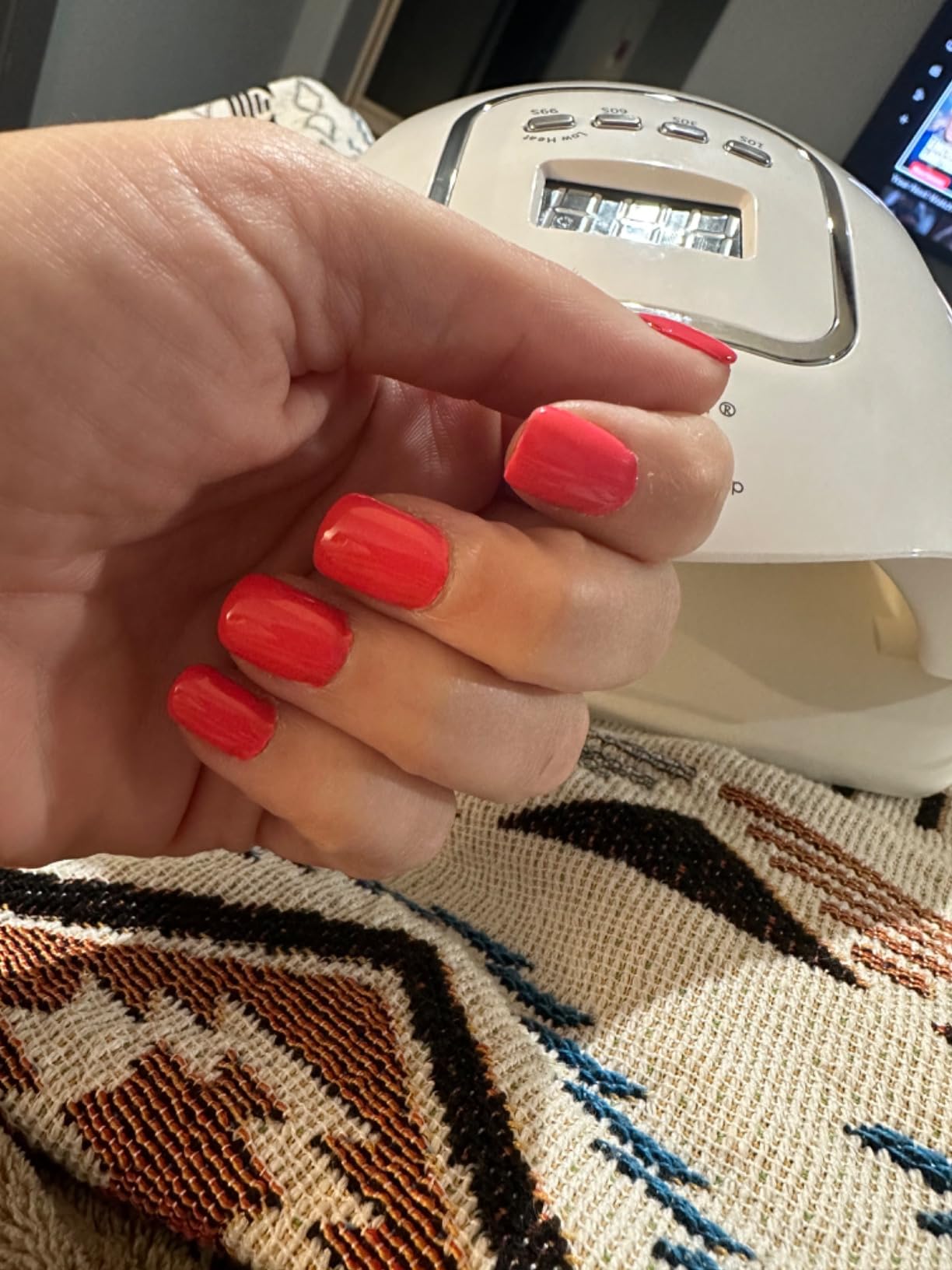 Liteland UV Gel Nail Lamp,150W UV Nail Dryer LED Light customer photo 1