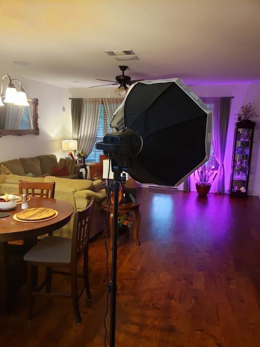 GVM 80W Video Light, Studio Lights for Photography, Softbox Lighting Kit with Bowens Mount, CRI97+ 5600K Colour Temperature, 22in Softbox, Tripod Stand, YouTube, Video, Wedding customer photo 2