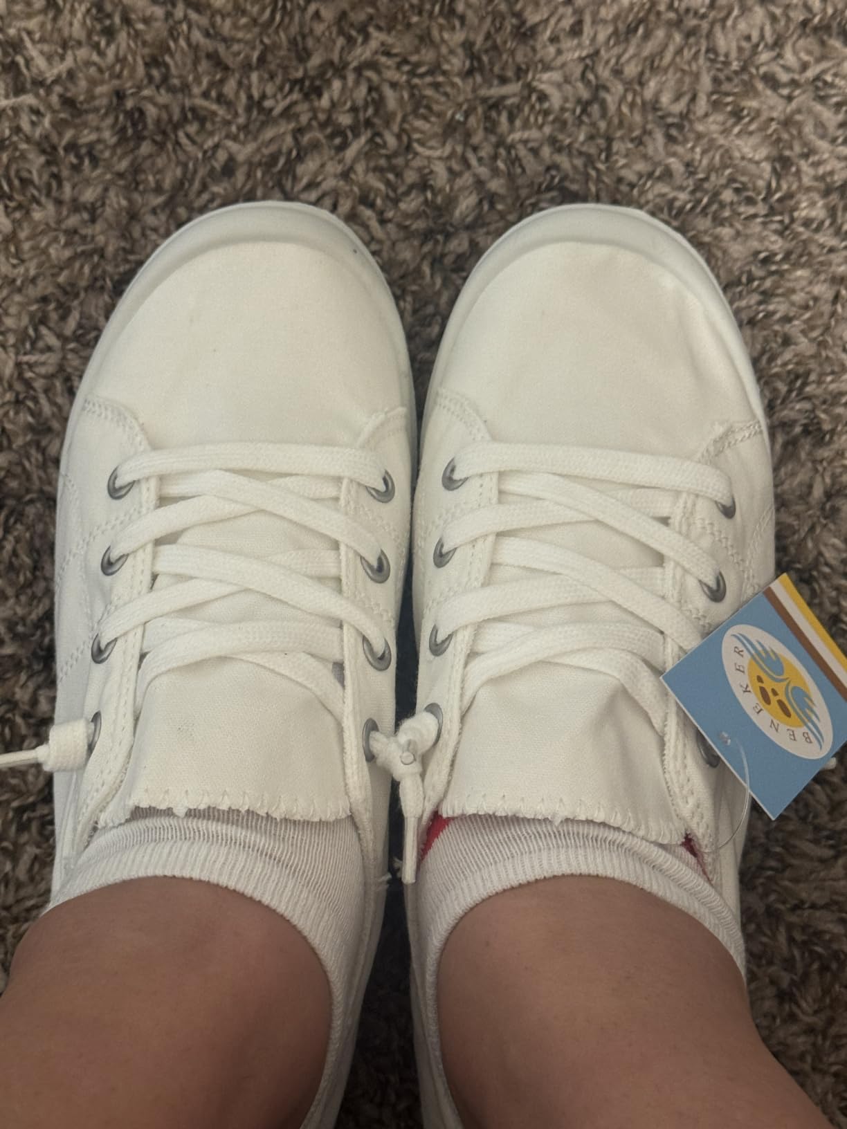 Women's Slip-On Canvas Sneakers, Low Top Walking Shoes customer photo 1