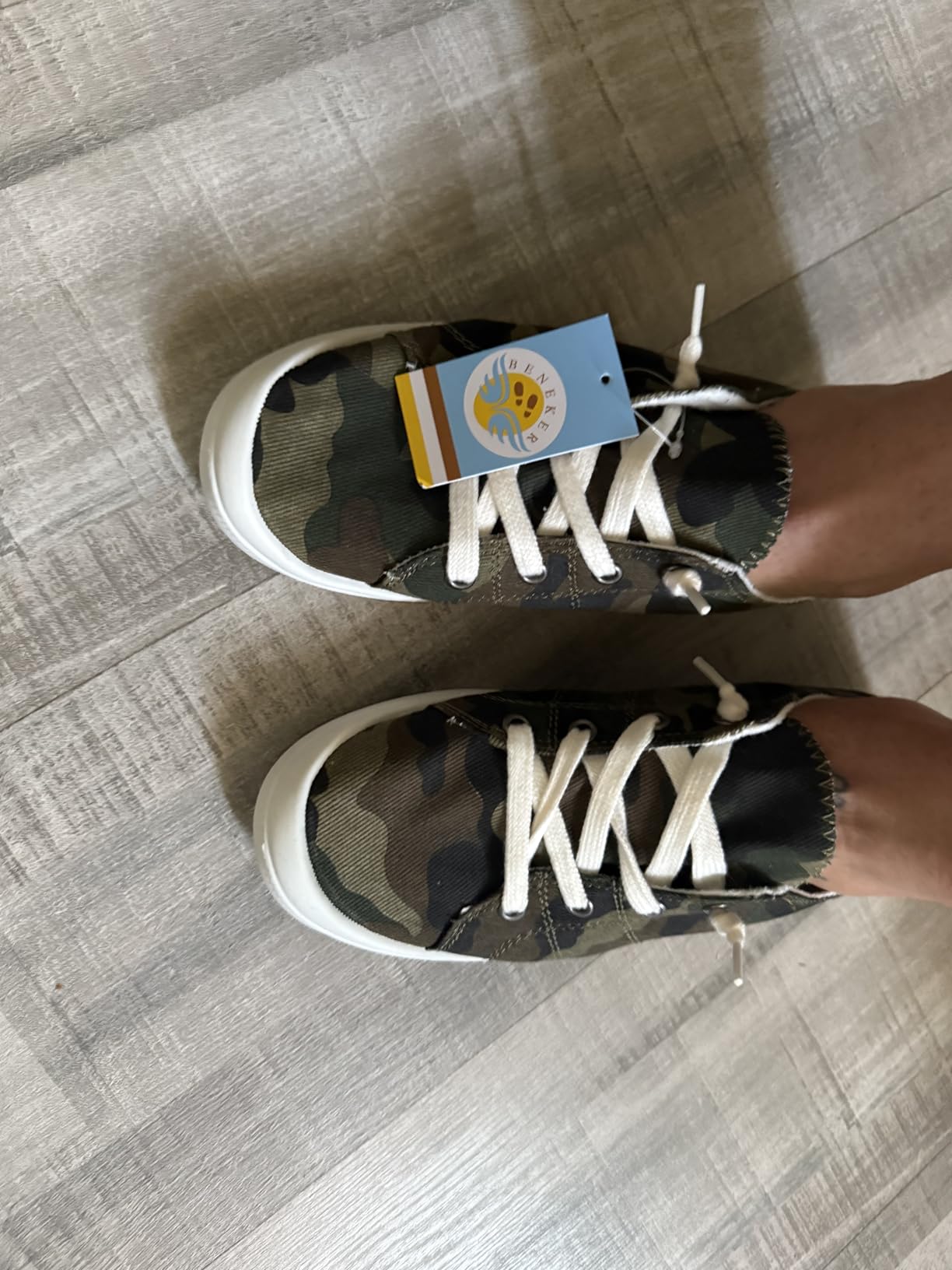 Women's Slip-On Canvas Sneakers, Low Top Walking Shoes customer photo 2