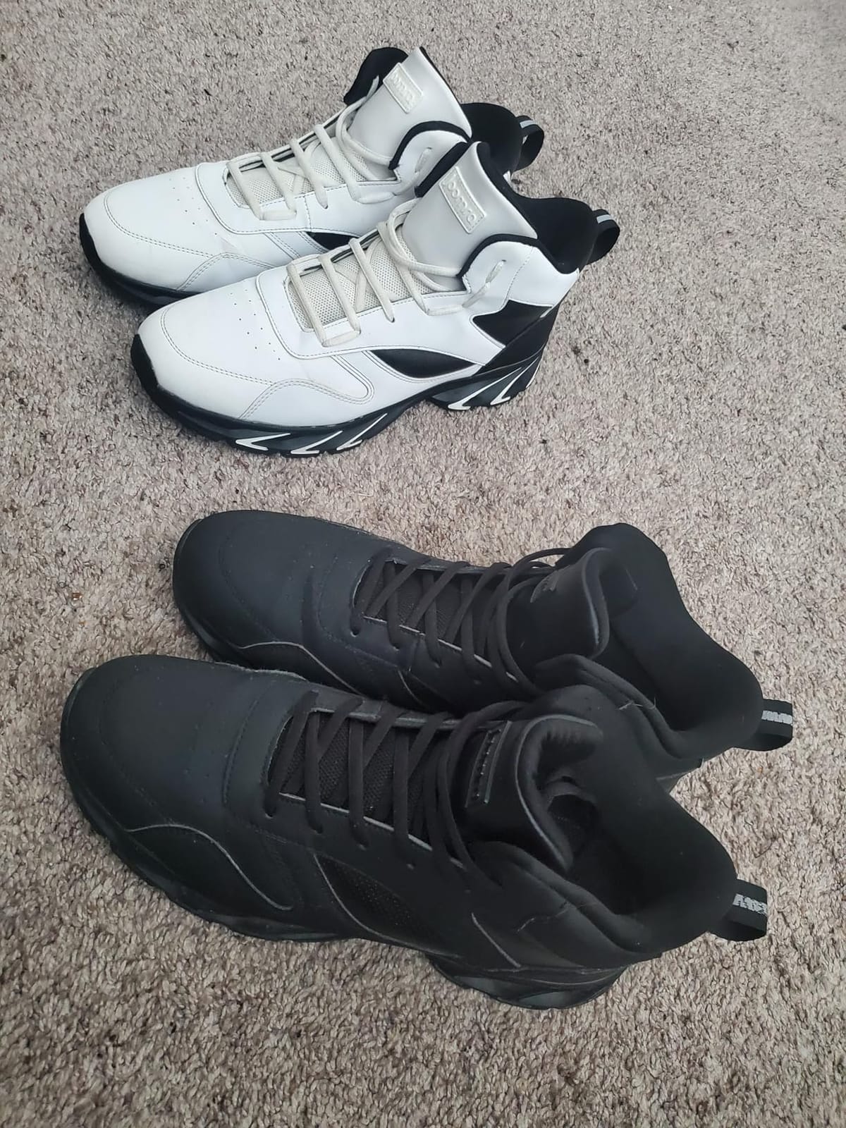 Joomra Men's Stylish Sneakers High Top Athletic-Inspired Shoes customer photo 1