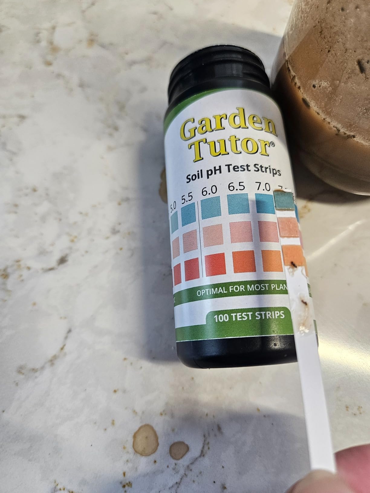 Garden Tutor Soil pH Test Kit – 100 Strips with AI-Powered Web Reader – Accurate Testing for Lawn, Garden & Compost – pH 3.5–9 customer photo 2