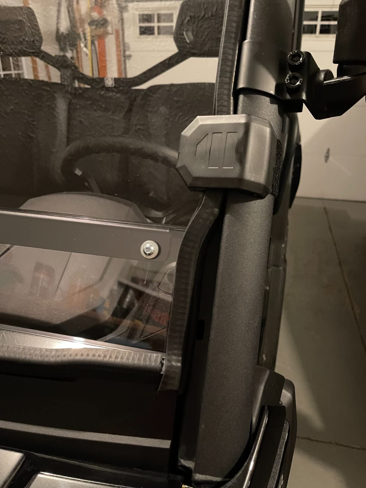 SuperATV Flip-Vent Windshield for Can Am Defender HD Models customer photo 1