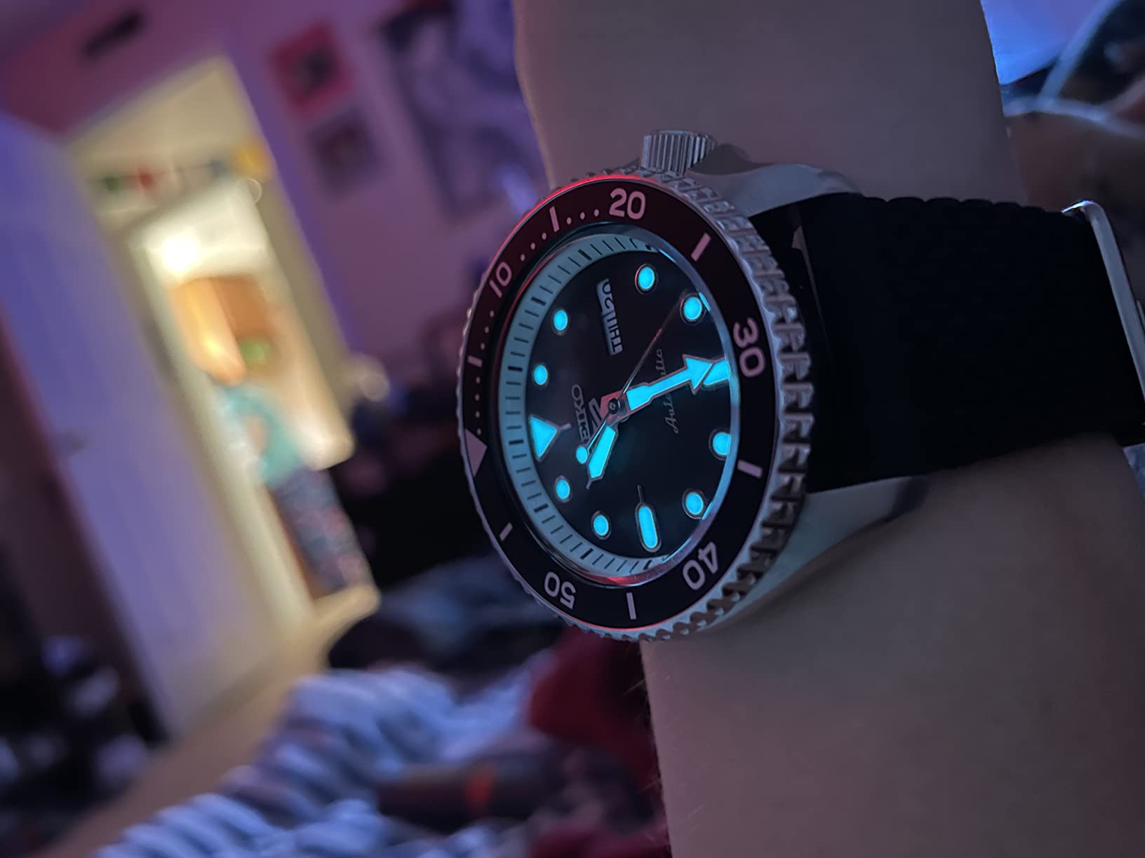 SEIKO Watch for Men - 5 Sports - Automatic customer photo 1