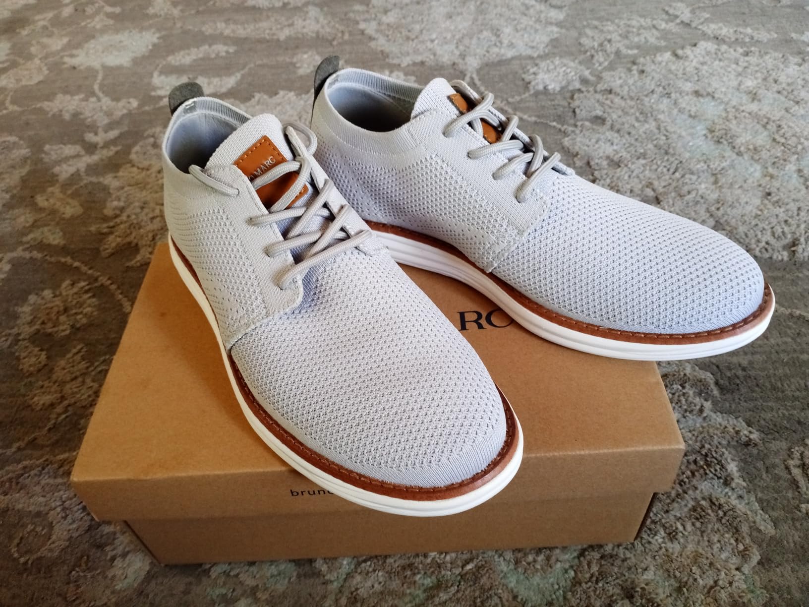 Bruno Marc Men's KnitFlex Breeze Casual Dress Sneakers customer photo 2