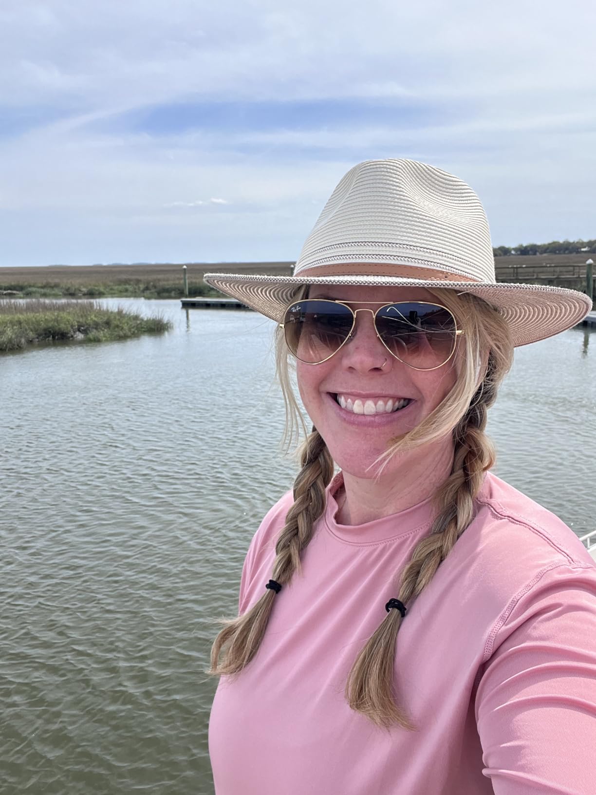Wallaroo Women's Kristy Fedora- UPF 50+ UV Protection | Wide Brim, Packable & Adjustable customer photo 2