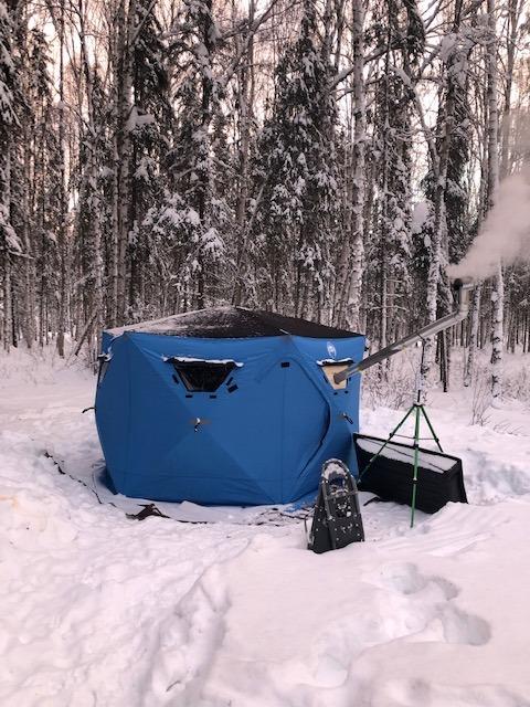 Nordic Legend Yaranga 6 Sided Insulated Portable Ice Fishing Shelter with 2 Big Doors-Diamond Door Guard System customer photo 1