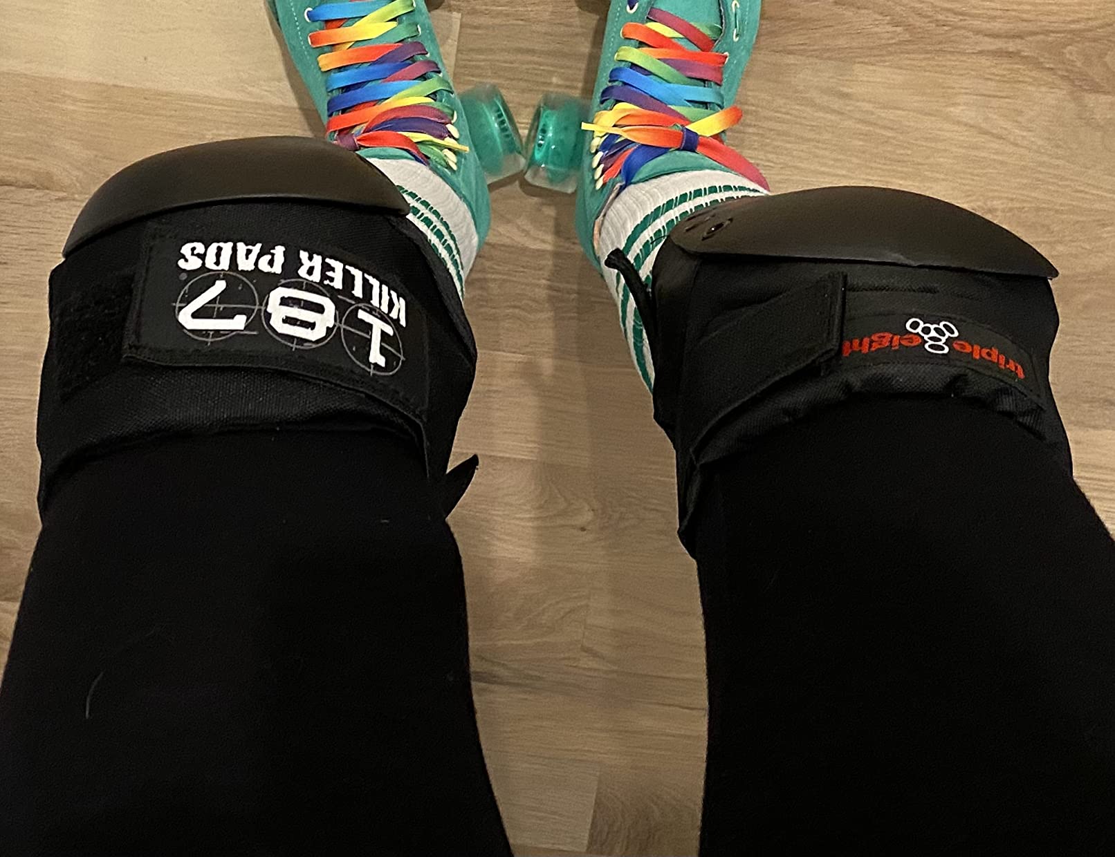 187 Killer Pads Six Pack Pad Set - Protective Gear for Elbows, Knees, and Wrists customer photo 2