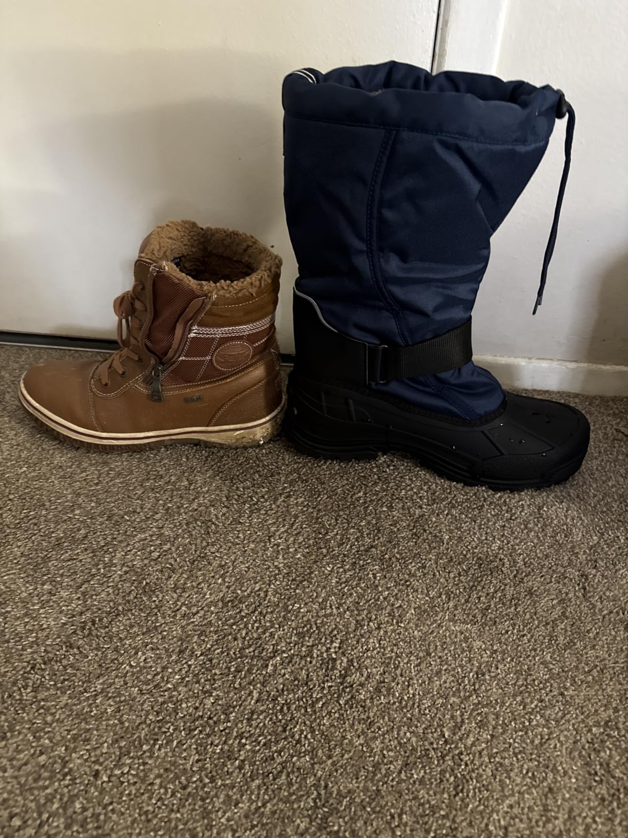 NORTIV 8 Men's Waterproof Winter Snow Boots Insulated customer photo 2