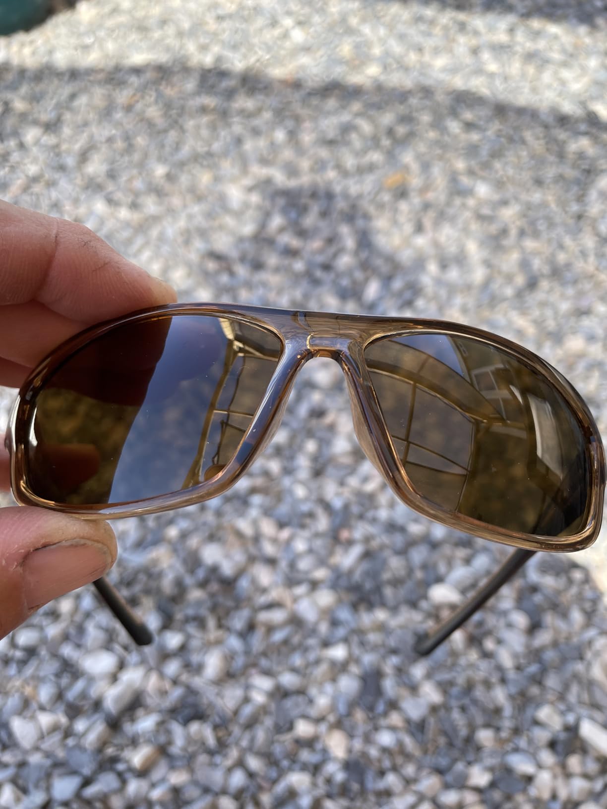 BNUS Polarized Corning Glass Lens Sunglasses for Men Fishing & Driving customer photo 2