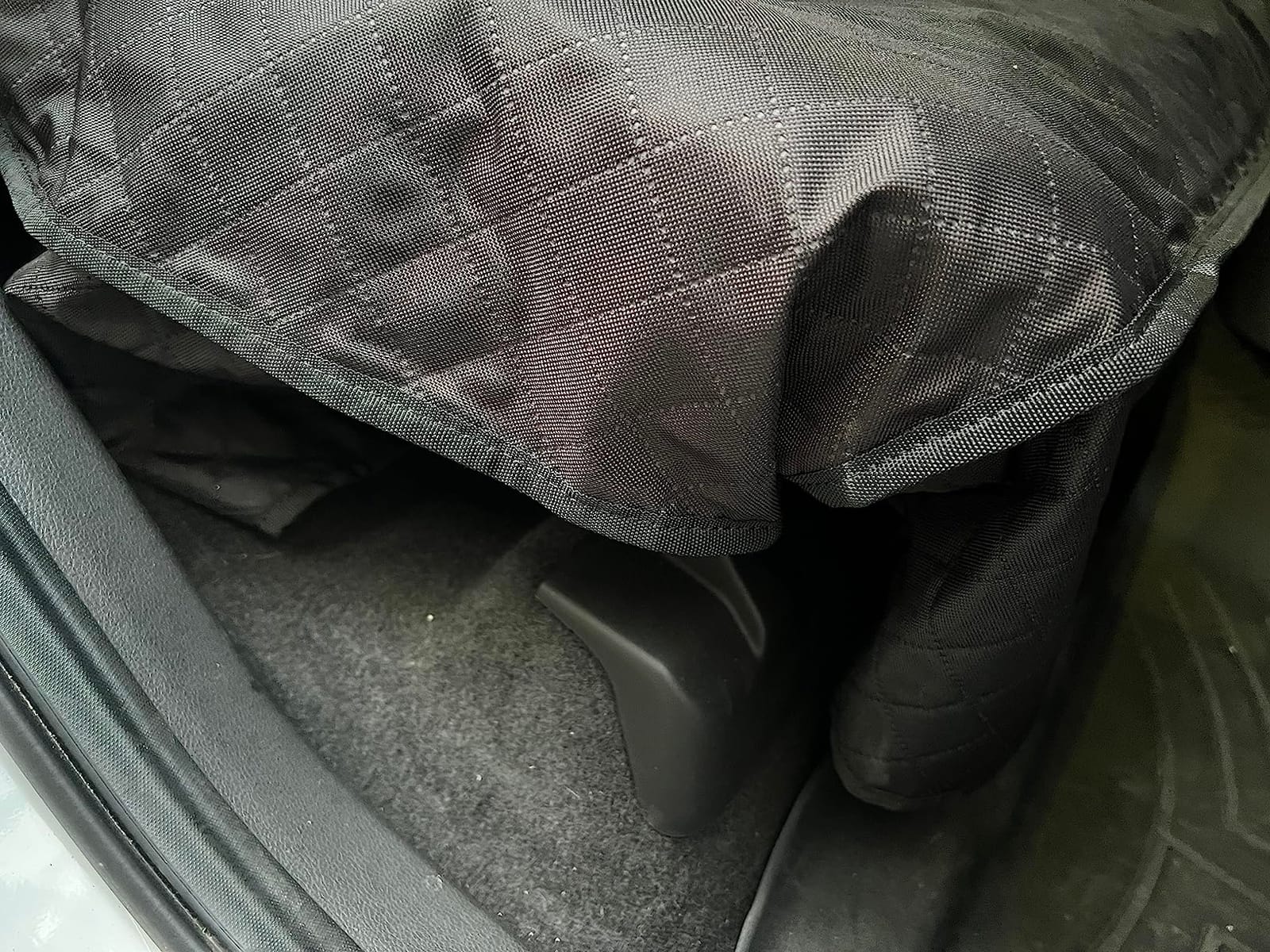 Honest Dog Car Seat Covers, Dog seat Cover with Side Flap for Cars, Trucks, and Suv's - Waterproof & Nonslip Pet Seat Cover for Backseat customer photo 2