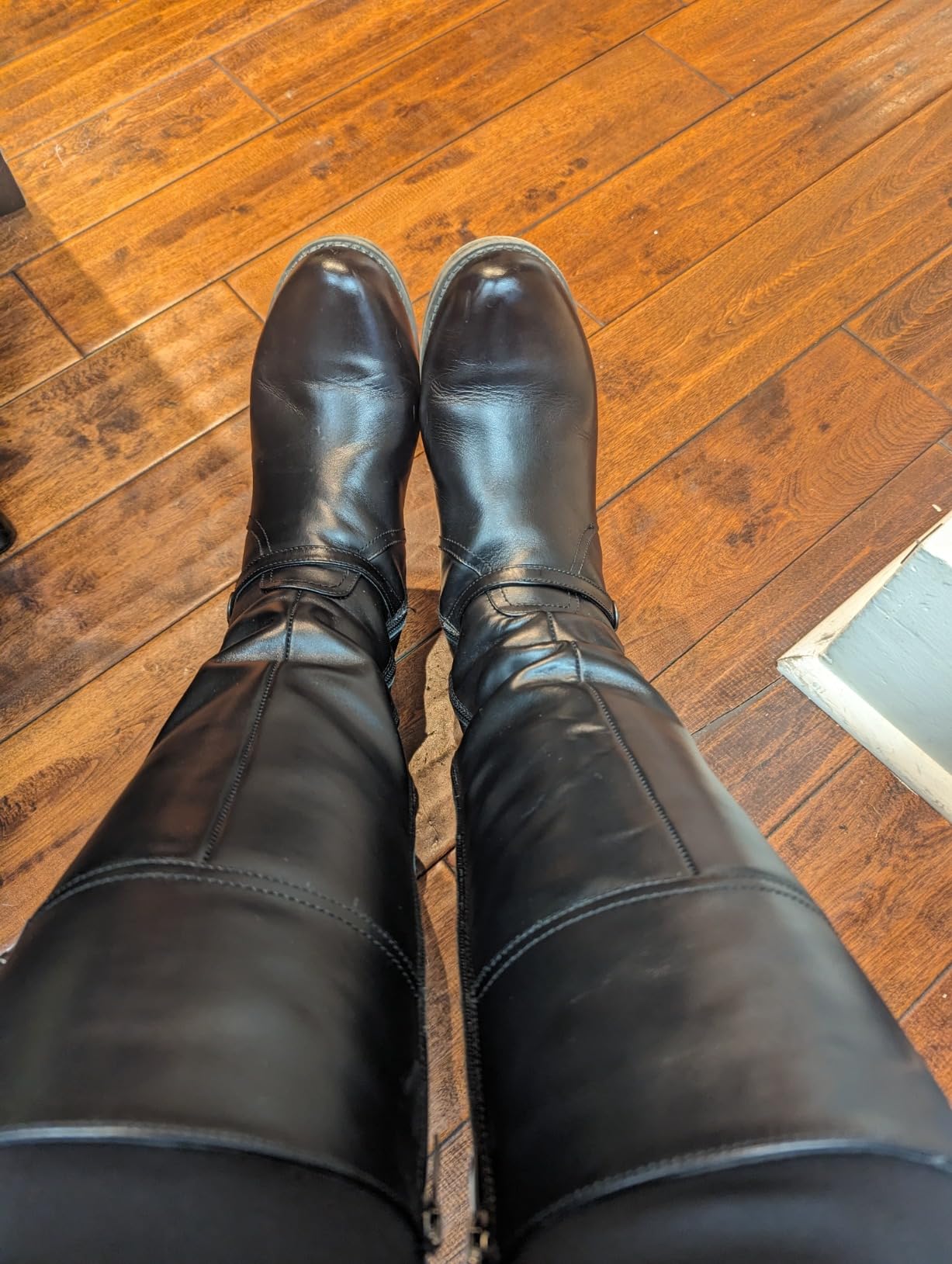Propet Women's Tasha Wide Calf Knee High Riding Boot customer photo 2