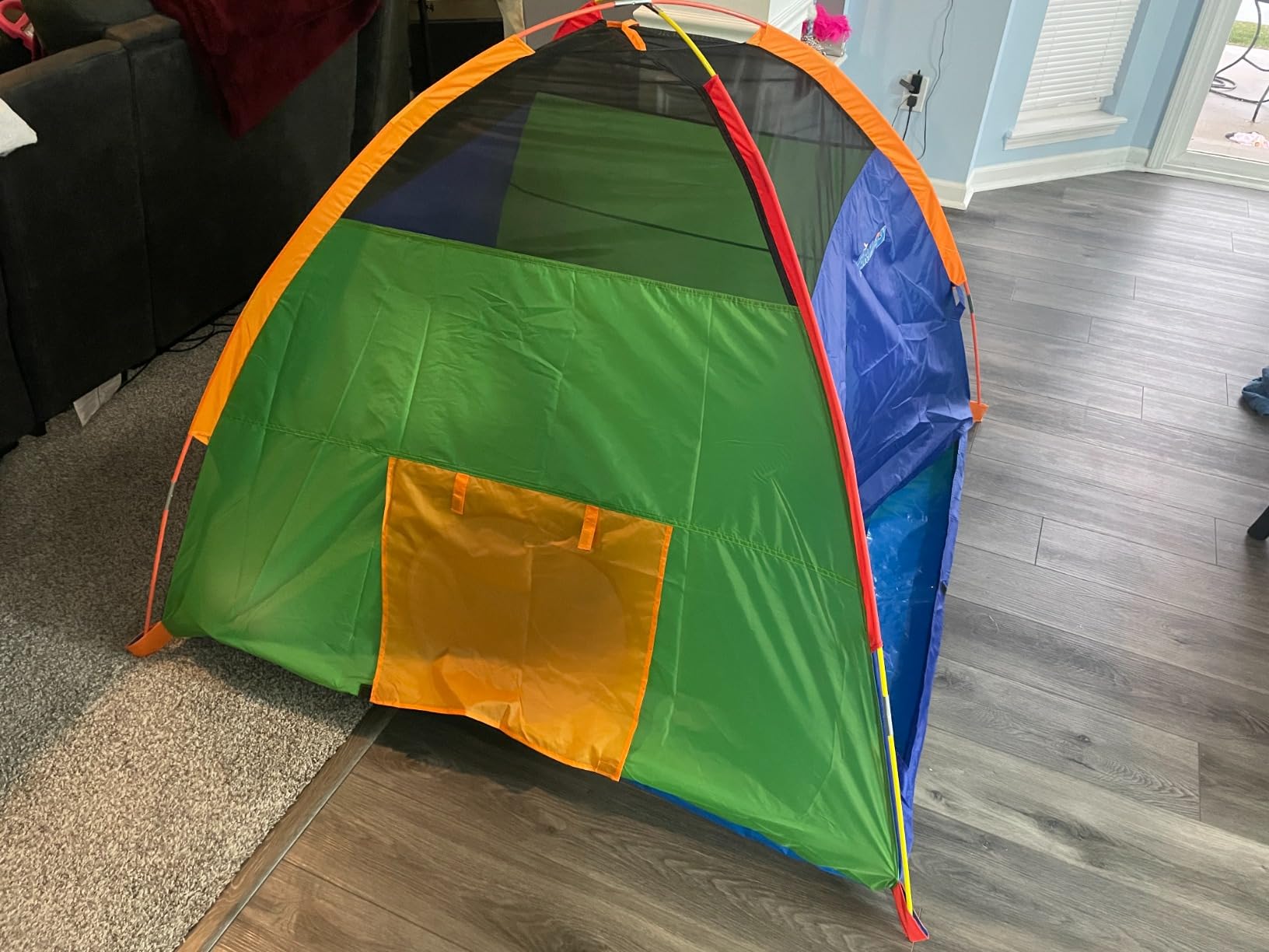 NARMAY® Play Tent Easy Fun Dome Tent for Kids Indoor/Outdoor Fun - 60 x 60 x 44 inch customer photo 1