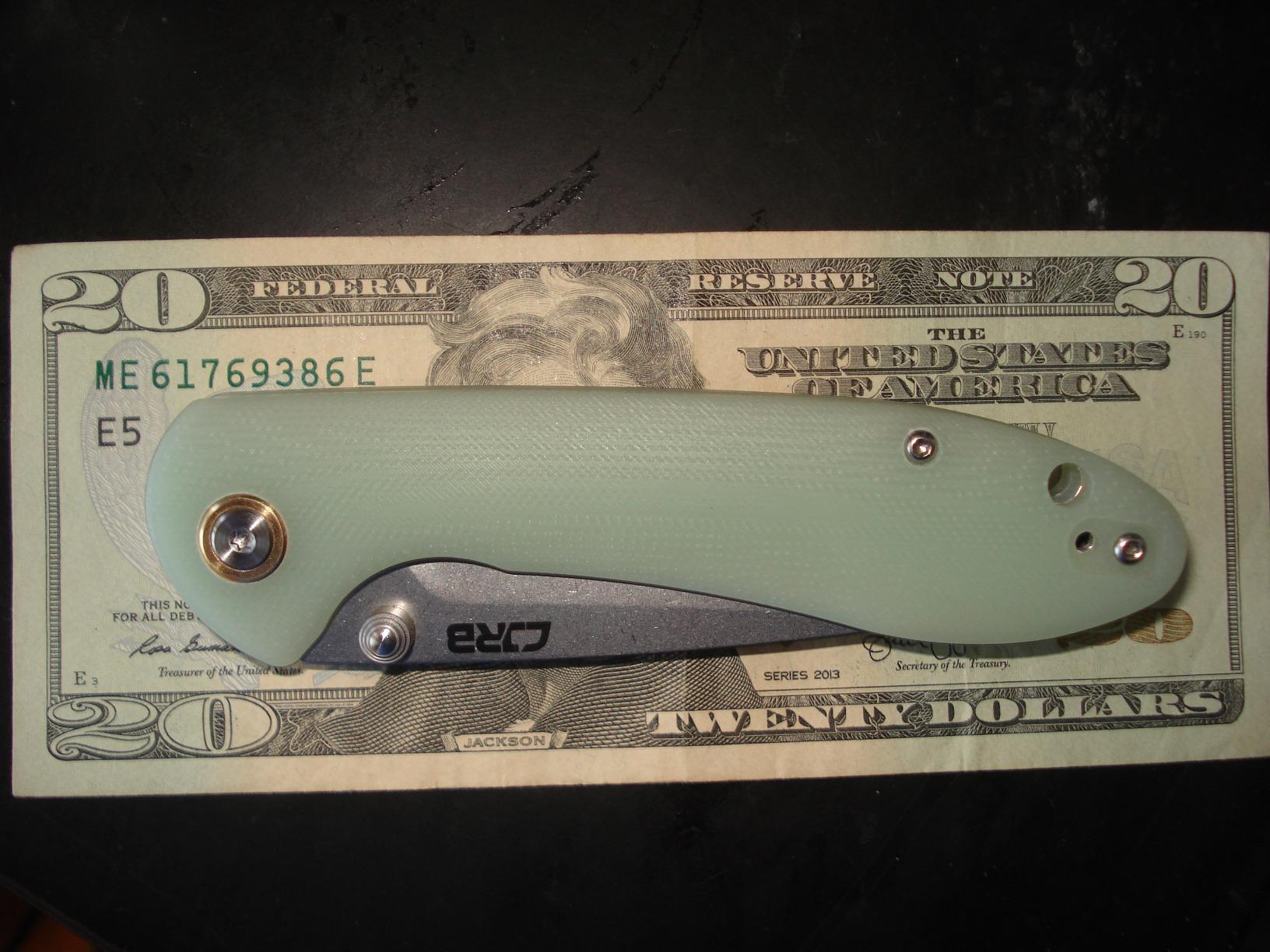 CJRB Feldspar(Large) Folding Knife, 3.53