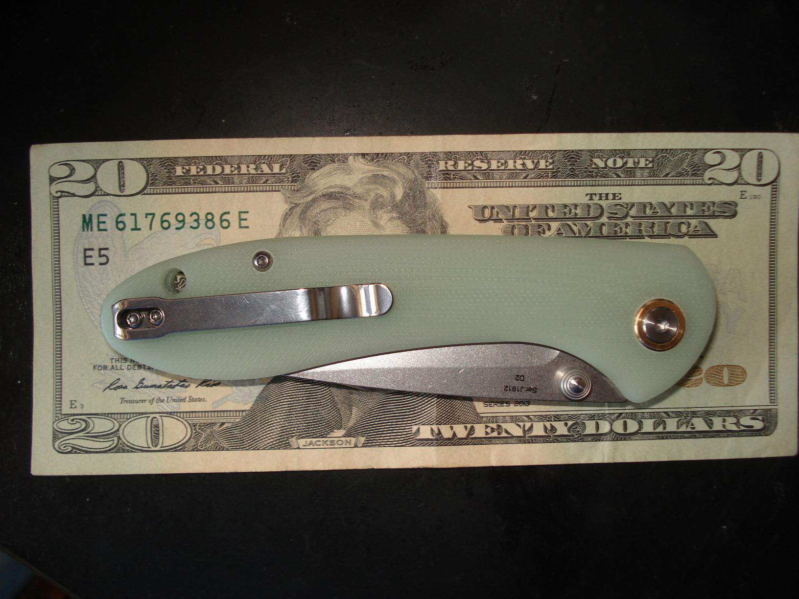 CJRB Feldspar(Large) Folding Knife, 3.53