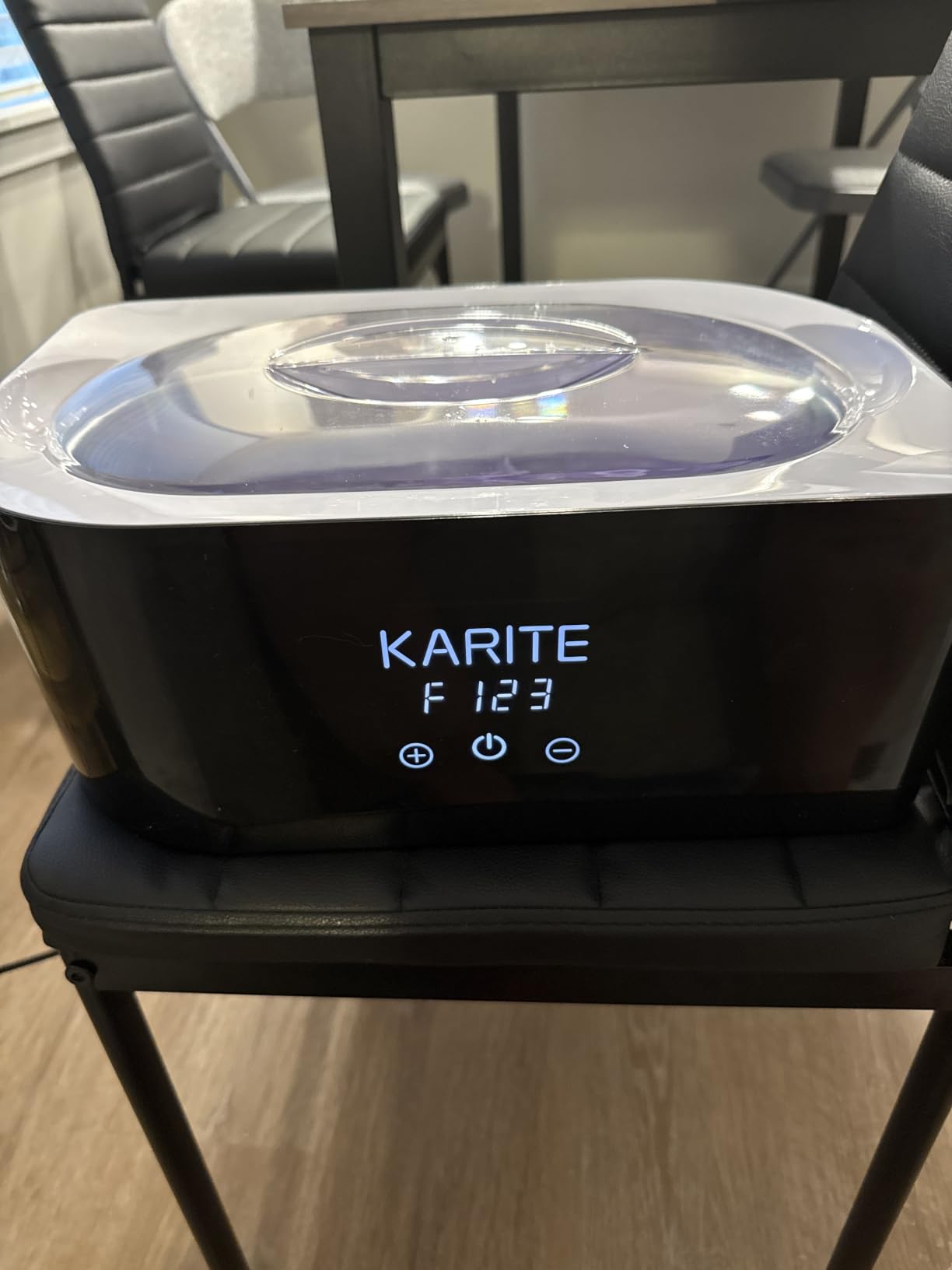 Paraffin Wax Machine for Hand and Feet - Karite Paraffin Wax Bath 4000ml Paraffin Wax Warmer Moisturizing Kit Auto-time and Keep Warm Paraffin Hand Wax Machine customer photo 2