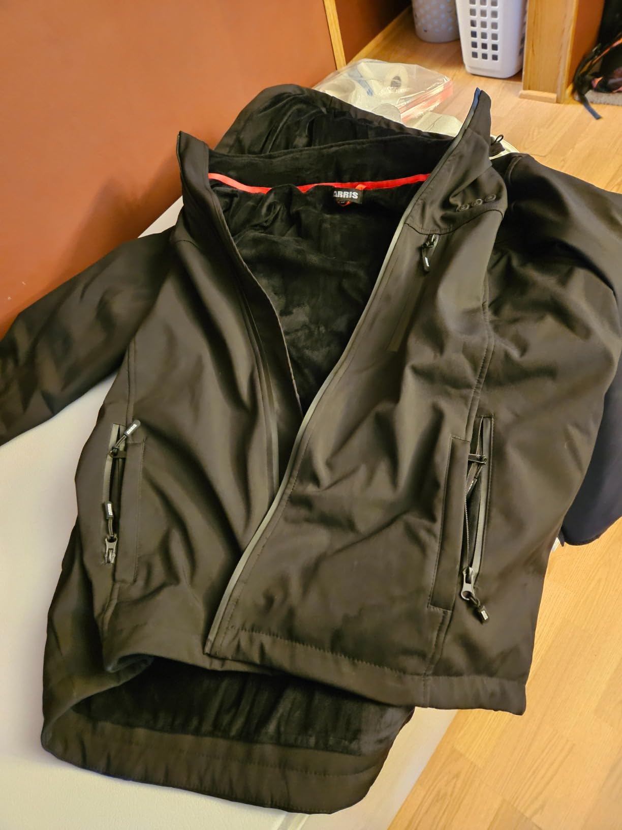 ARRIS Men`s Heated Jacket, Electric Heating Coat with 7.4V Battery and Detachable Hood - Waterproof, 8 Heating Areas customer photo 2