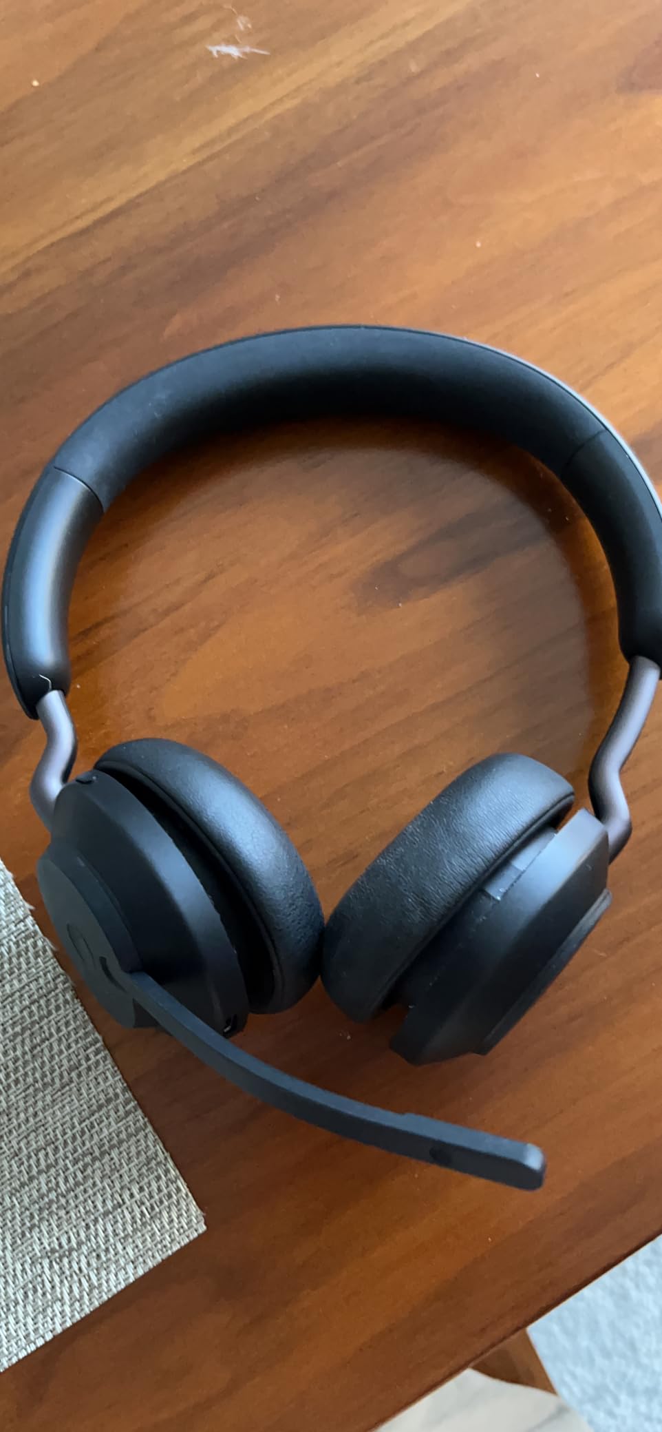 Jabra Evolve2 65 MS Wireless Headphones with Link380a, Stereo, Black – Wireless Bluetooth Headset for Calls and Music, 37 Hours of Battery Life, Passive Noise Cancelling Headphones customer photo 2