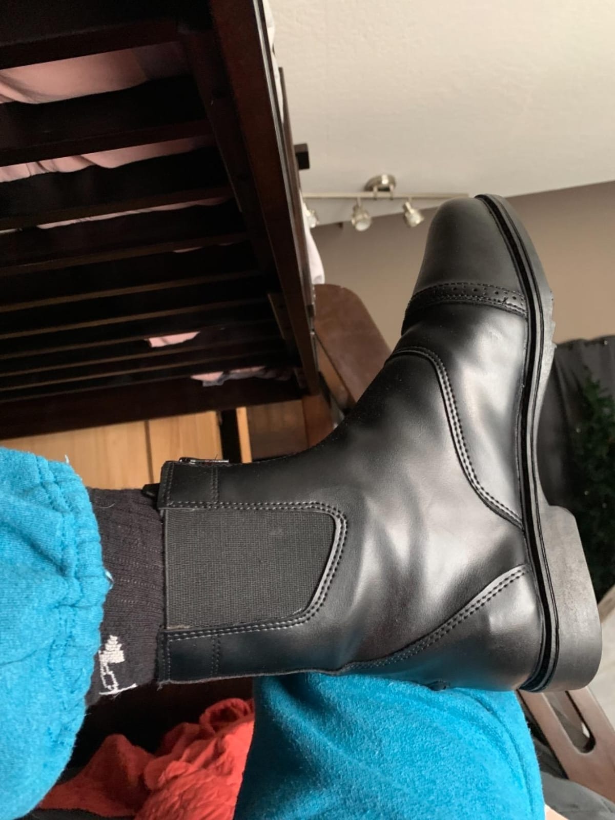 TuffRider Men's Starter Front Zip Paddock Boots | Durable, Easy to Clean Water-Resistant Horse Riding Boots for Men customer photo 1