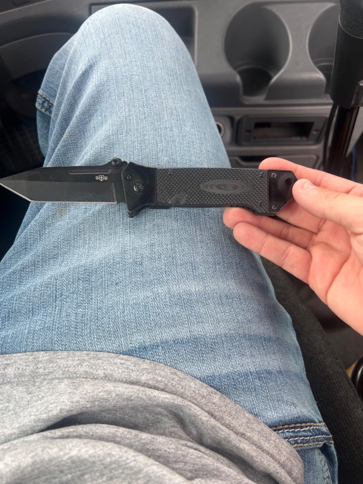 Spring Assisted Heavy Duty Pocket Knife for Men - 3.5