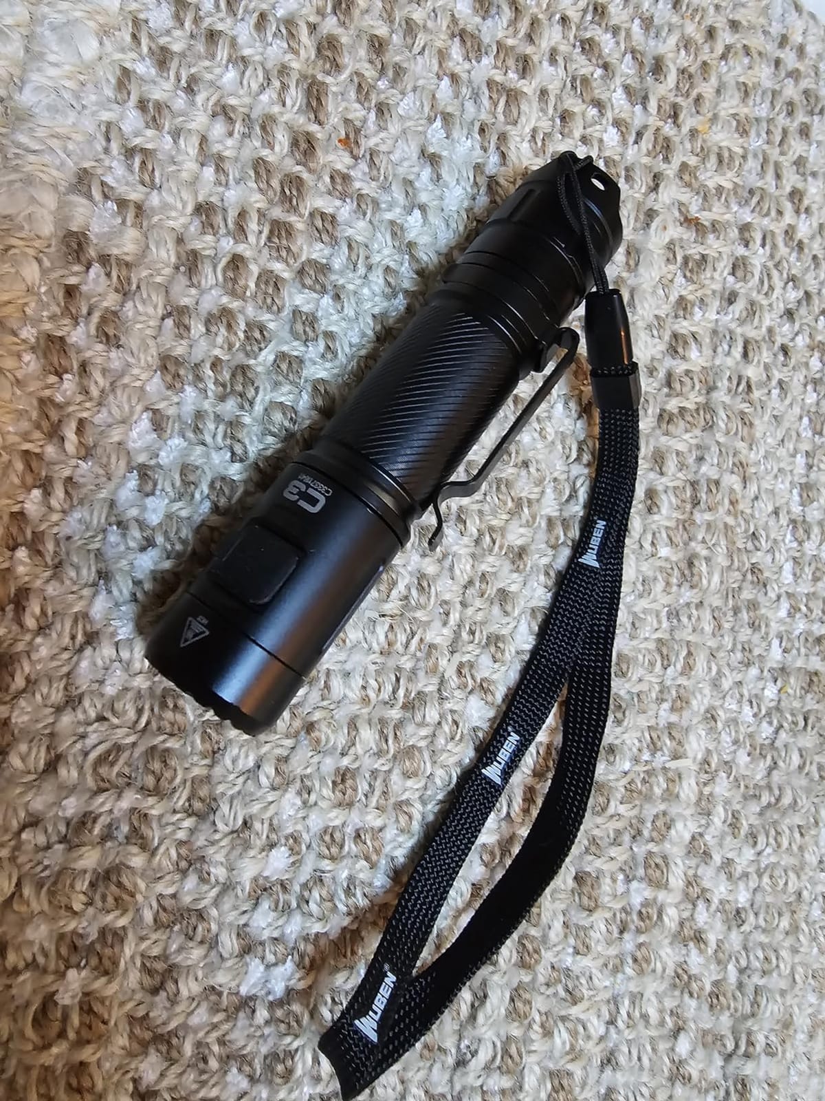 WUBEN C3 Flashlight 1200 High Lumens 6 Modes Rechargeable Flashlights | Super Bright IP68 Tactical Flashlight for Camping, Home, Emergency, Rescue, Hunting, Inspection, Repair, Tool Gifts for Men customer photo 2