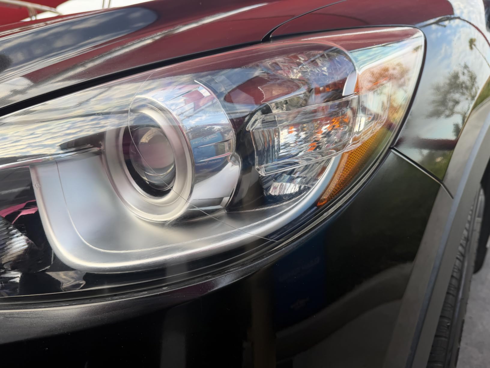 3M Auto Restore and Protect Headlight Restoration Kit, Use On Plastic Lenses, Headlights, Taillight, Fog Lights and More, Includes Sanding Discs, Headlight Clear Coat Wipes, Foam Pad and Glove (39194) customer photo 2