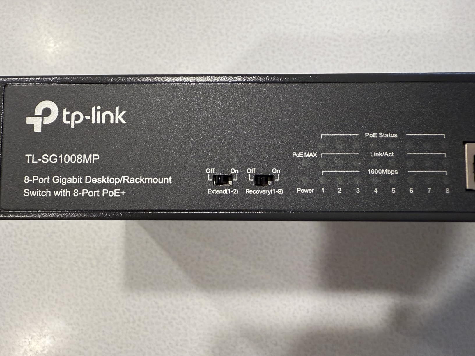 TP-Link TL-SG1218MPE 16 Port Gigabit Switch Easy Smart Managed 16 PoE+ @250W, 2 non-PoE ports, 2 combo SFP slots 3 Year Manufacturer Warranty QoS, Vlan, IGMP & LAG, Free Expert Help customer photo 2