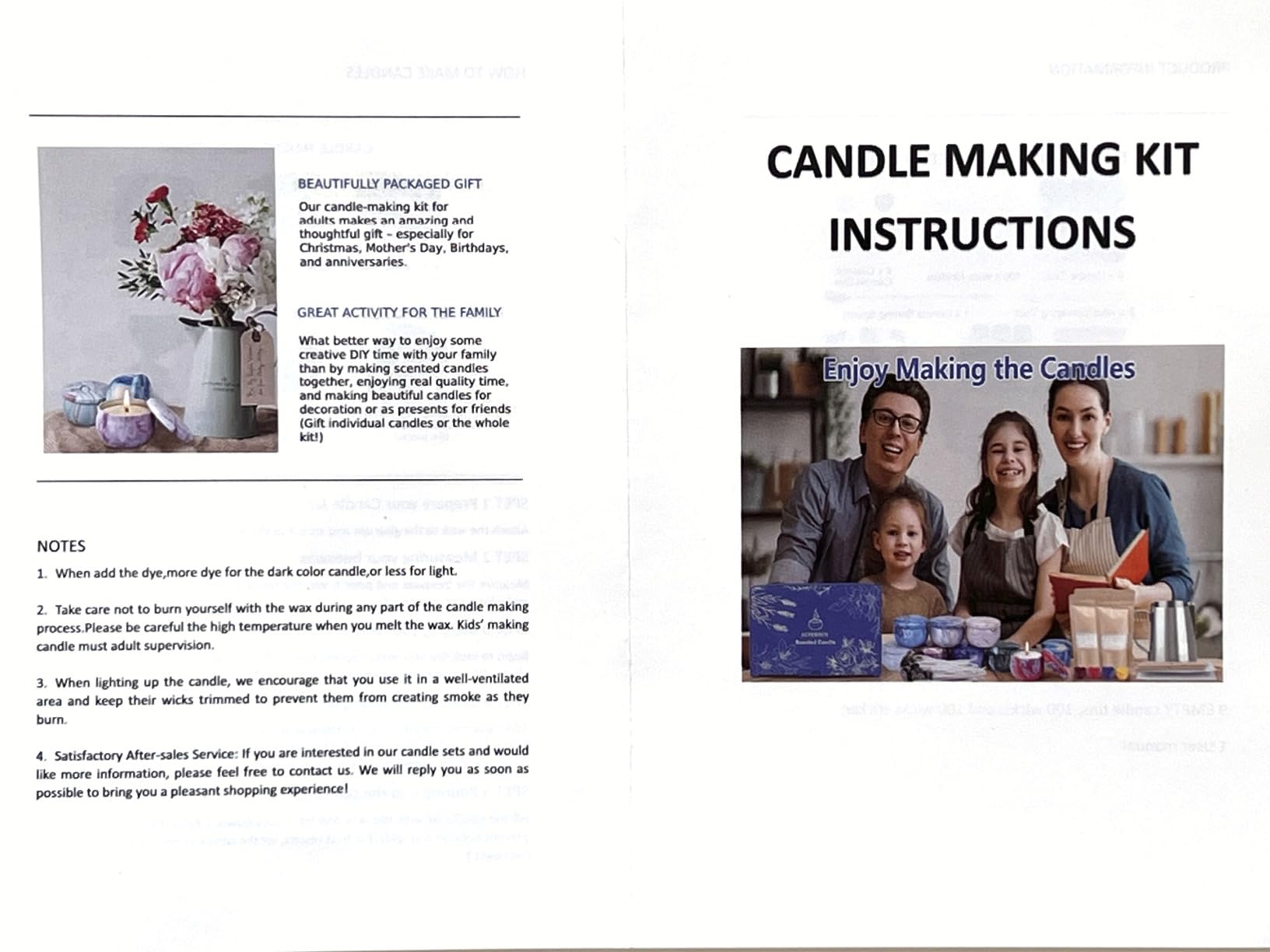 SUPERSUN Candles Making Kit for Adult - Christmas DIY Gift for Beginner, Includes Beeswax, Essential Oils, Dyes, and More DIY Candle Making Supplies, Crafts for Adults customer photo 1