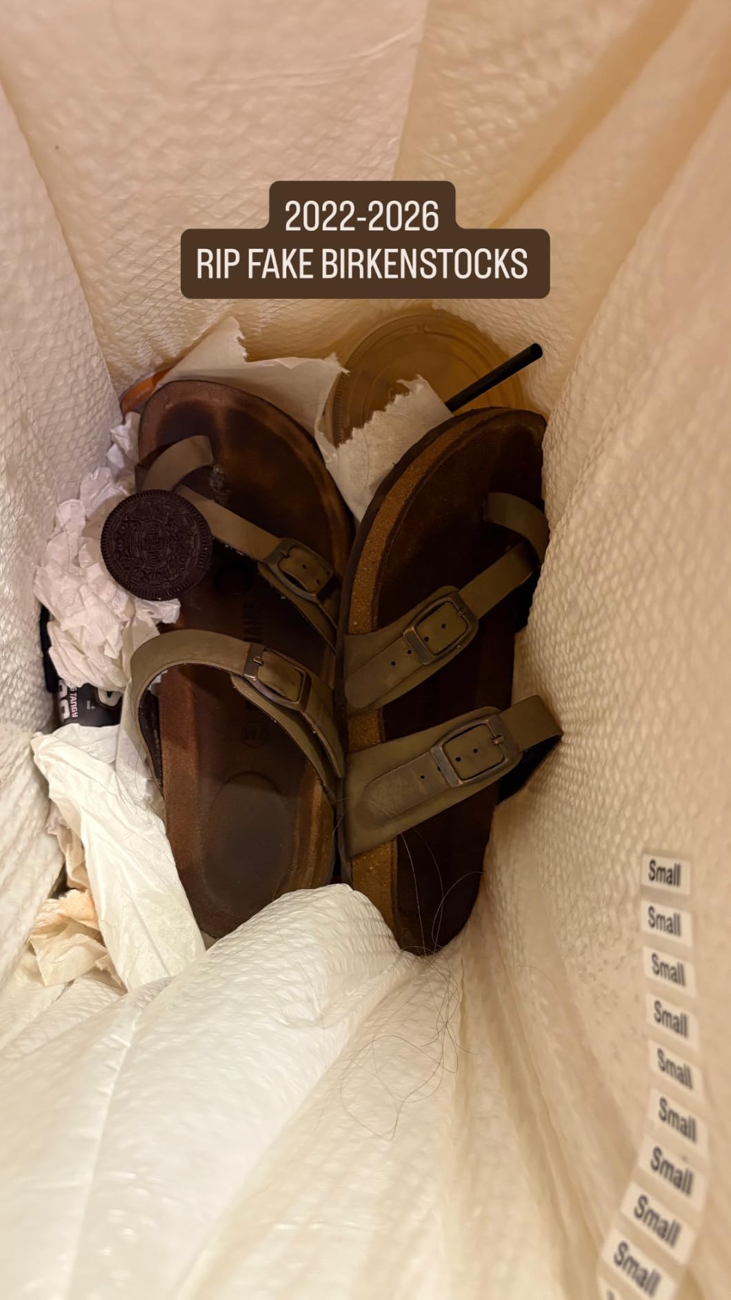 CUSHIONAIRE Luna Cork Footbed Sandals for Women with Crossover Straps customer photo 2