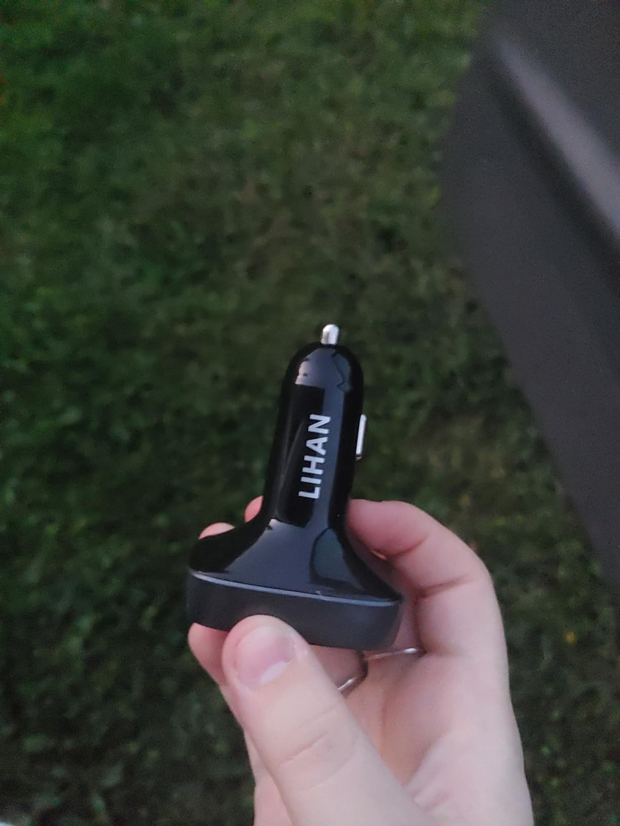 LIHAN Bluetooth Car Adapter 5.4, FM Transmitter, 48W PD/QC Fast USB Charger customer photo 1