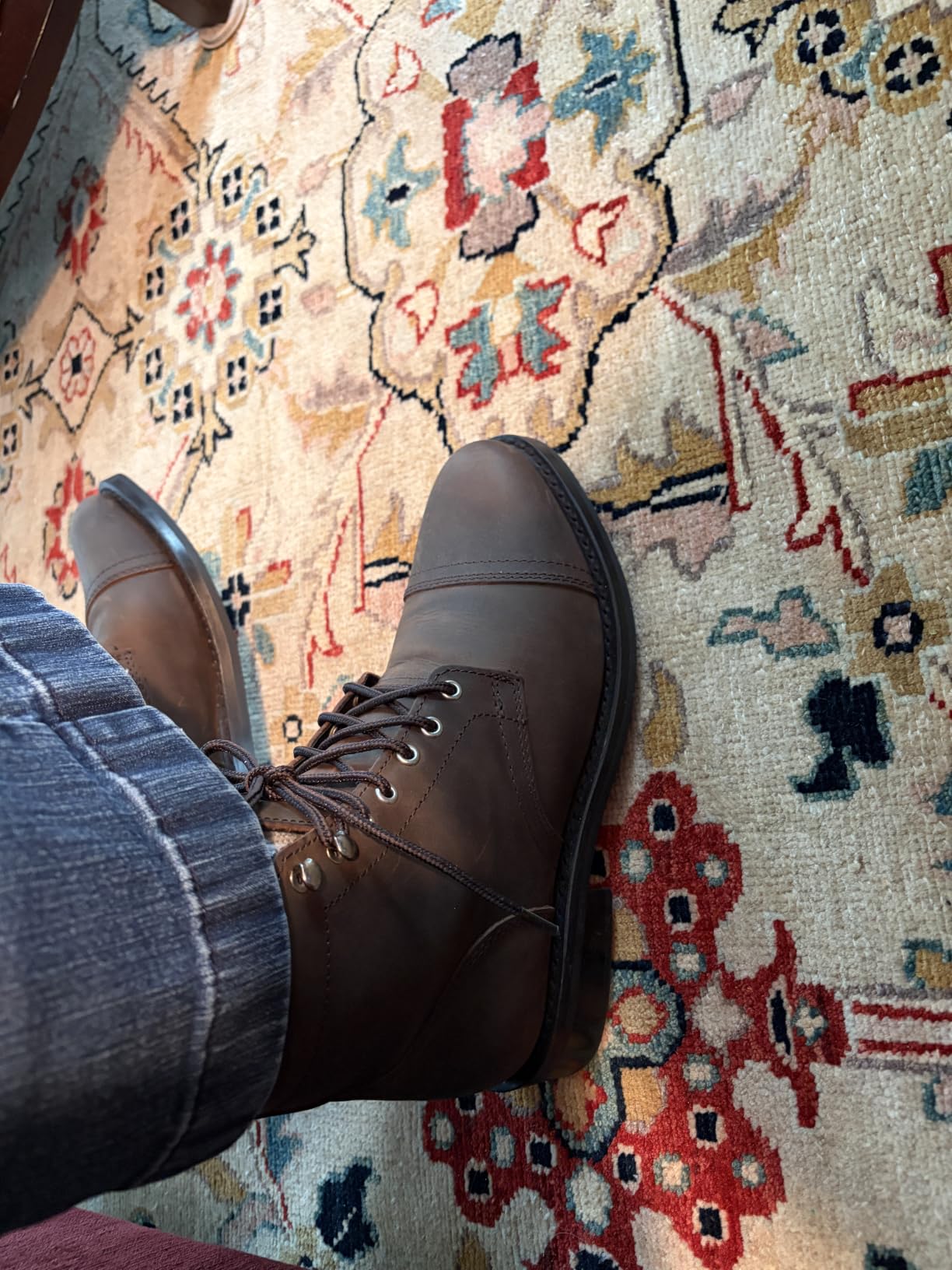 Thursday Boot Company Women's Captain Cap Toe Ankle Boots customer photo 1