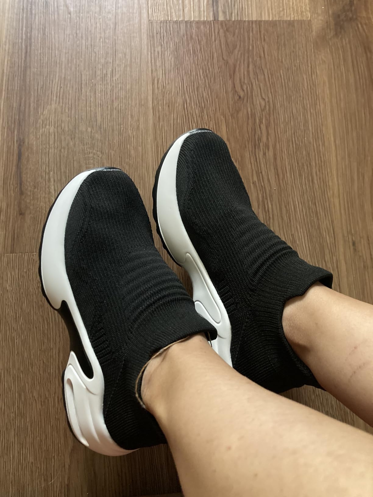 Women's Walking Shoes Slip-On - Comfortable Work Shoes for Standing All Day customer photo 2