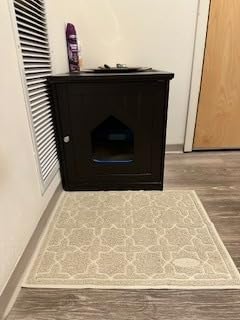 BIRDROCK HOME Cat Litter Box Furniture Enclosure - Hidden Kitty Litter Cat House with Hinged Door, Nightstand, Side Table & Pet Crate, Indoor & Outdoor Wood Cabinet for Small Cats and Dogs - Espresso customer photo 2