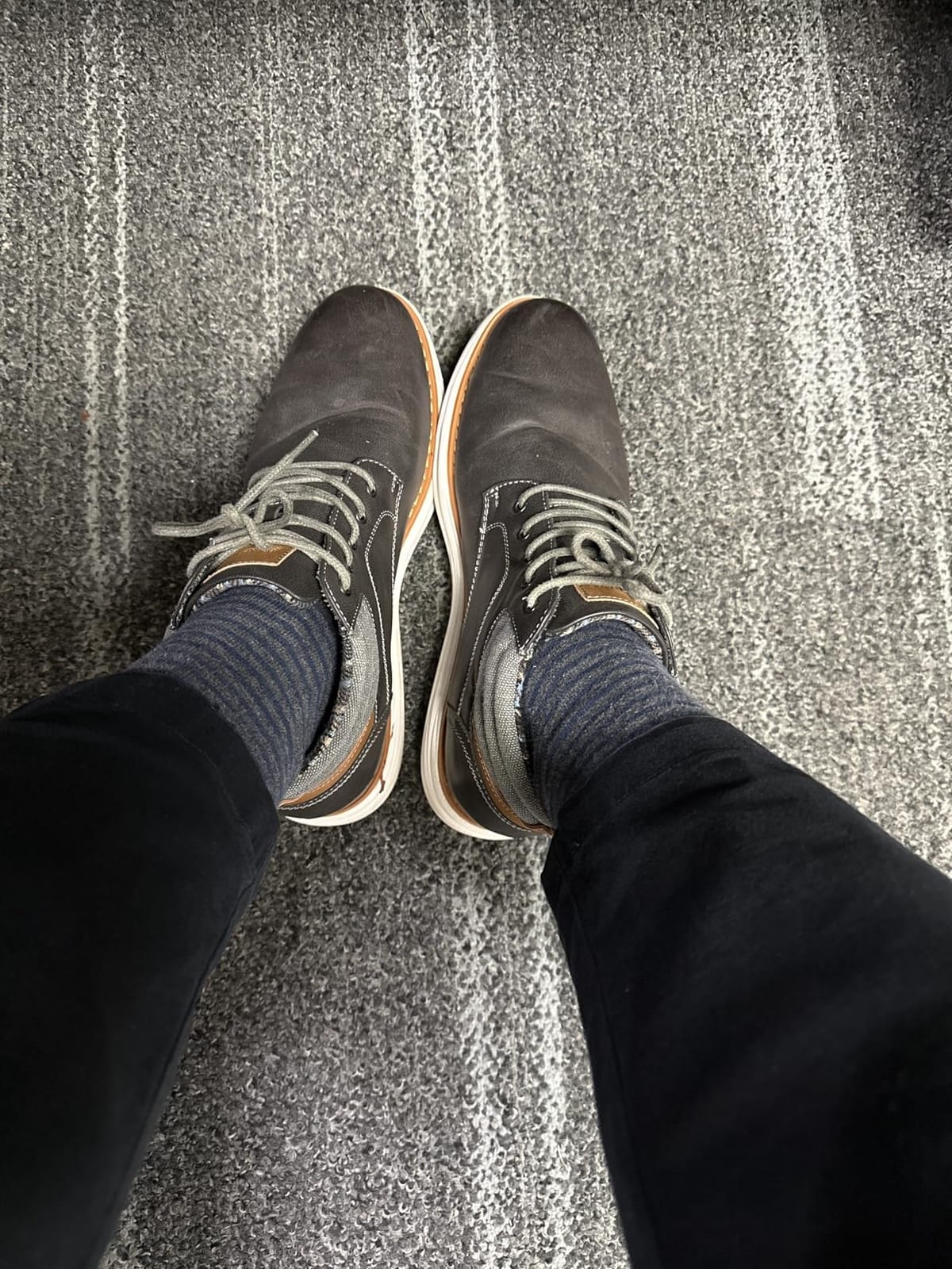 Bruno Marc Men's Mid Top Chukka Sneaker Dress Boot customer photo 2