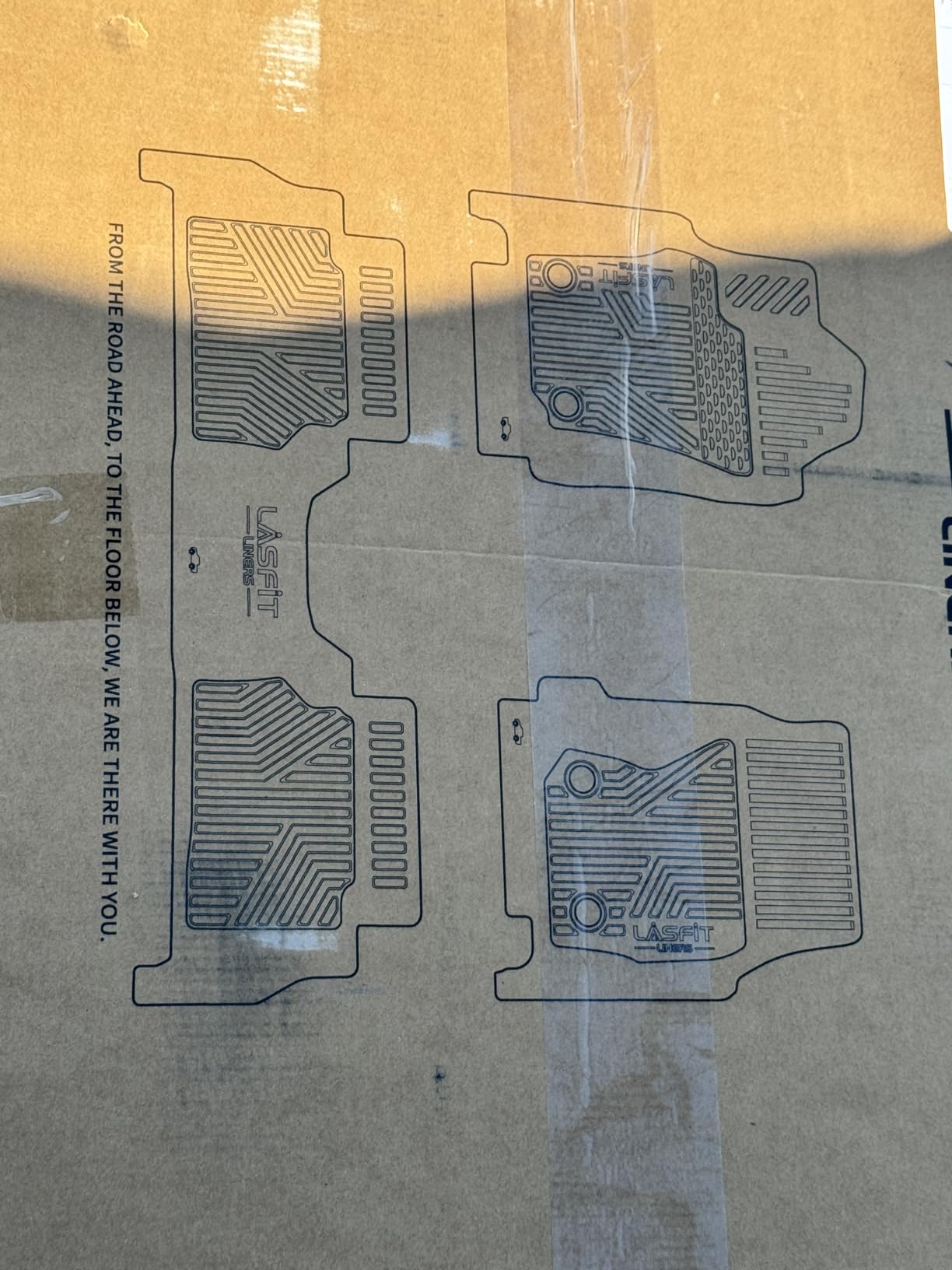 LASFIT Floor Mats for Chevy Silverado/GMC Sierra 1500 2019-2026 customer photo 2
