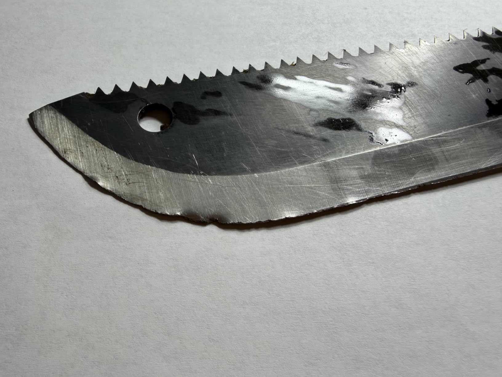Machete with Saw - 19” Heavy Duty Tool & Sheath - Ergonomic No-Slip Handle - Survival Knife with Serrated Blade - Machetes for Bushcraft Hunting Garden Cutting Trees and Yard Work 111084 customer photo 1