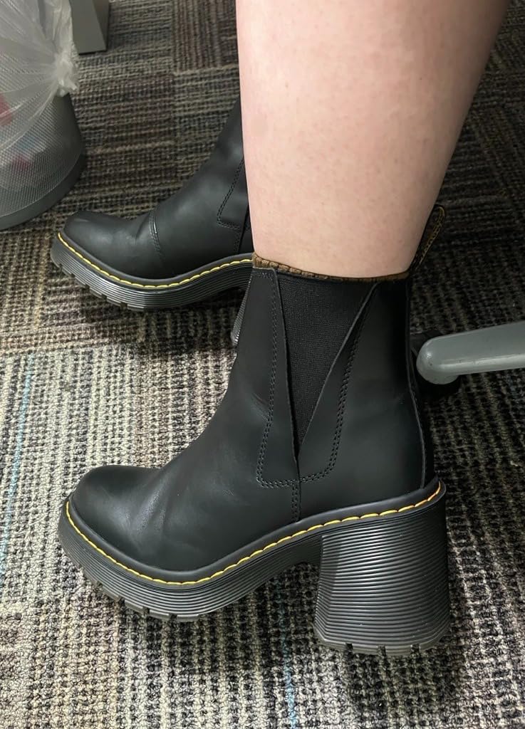 Dr. Martens Women's Spence Leather Heeled Chelsea Boot customer photo 2