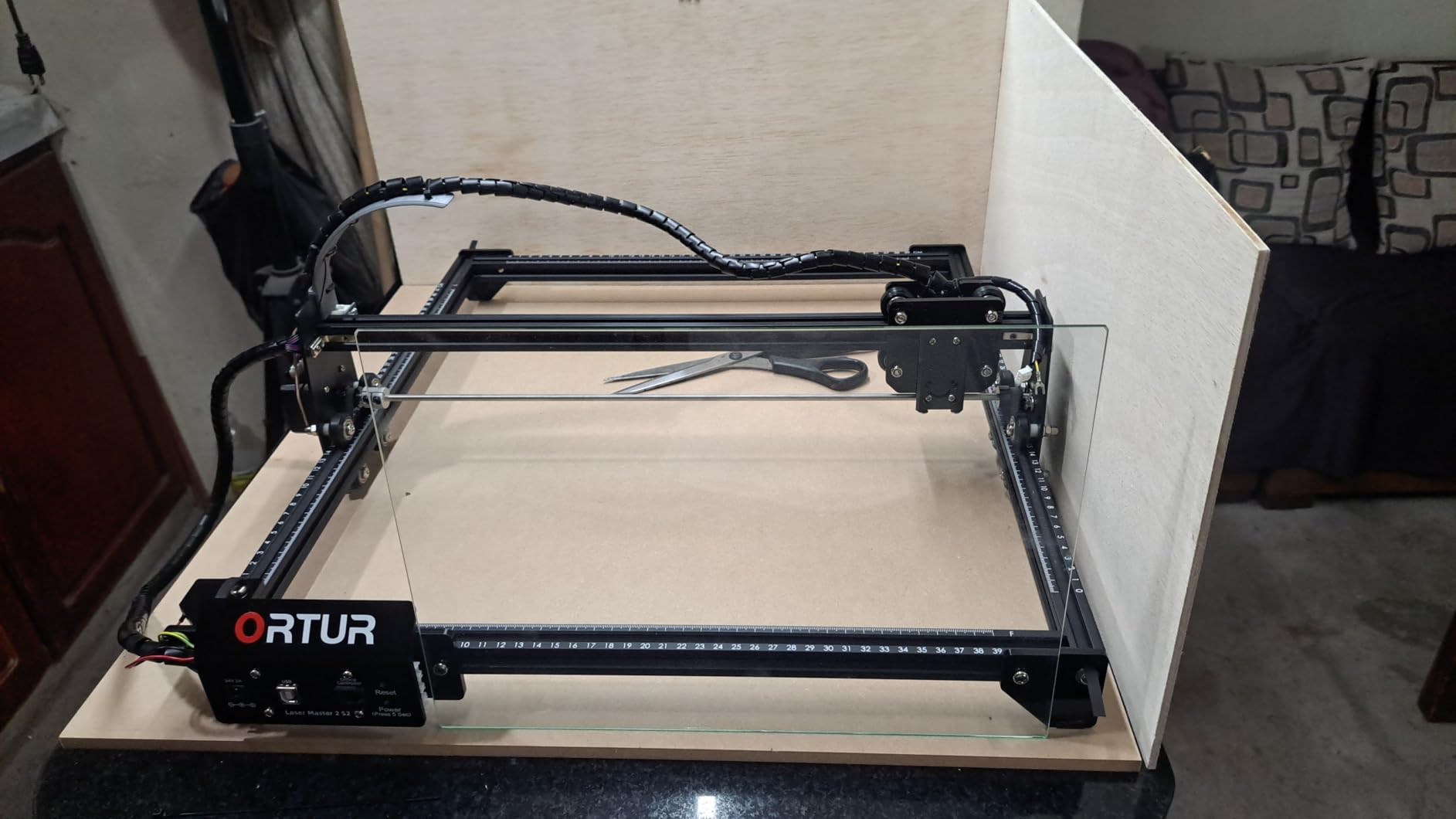 ORTUR Laser Master 2 S2 LU2-10A Laser Engraver Laser, 10000mW Engraving Cutting Machine, Class 4 High Accuracy Laser Cutter, DIY Laser Marking for Metal customer photo 2