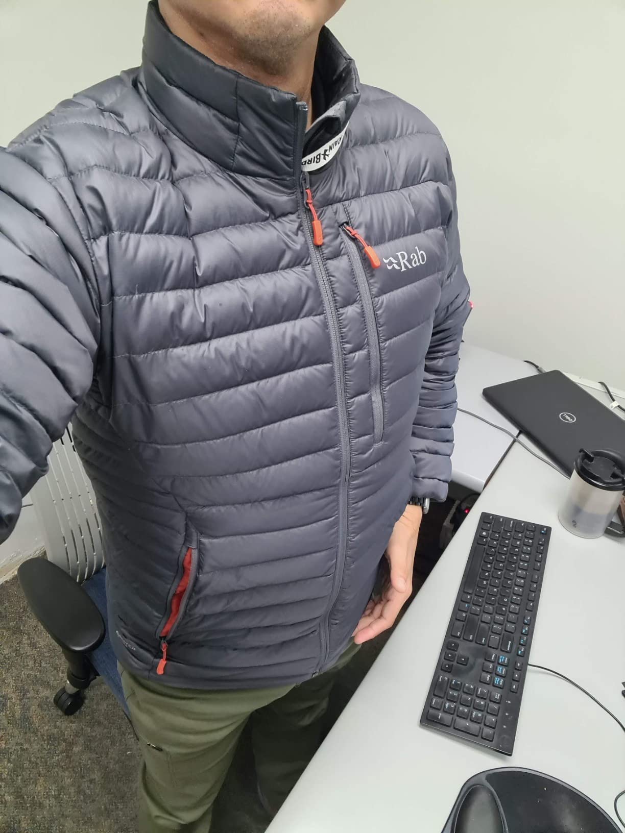 Men's Microlight Down Jacket customer photo 1