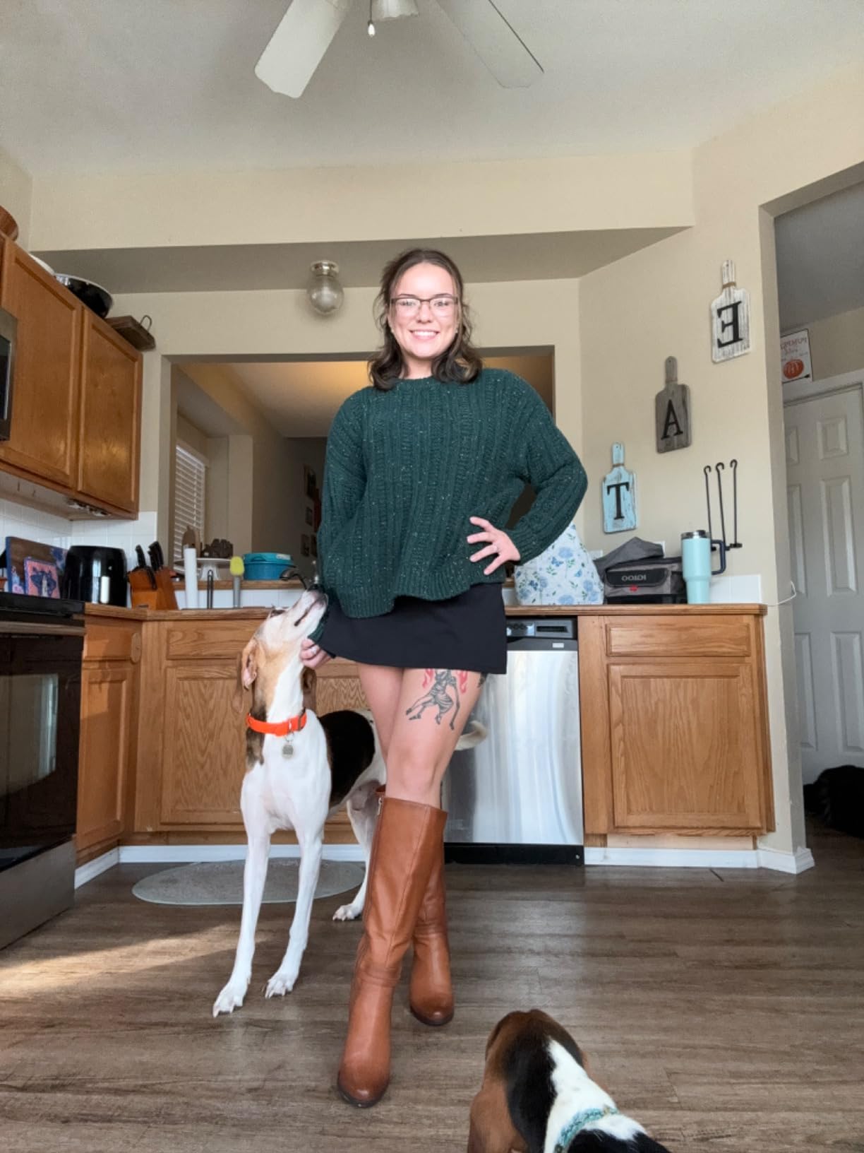 Naturalizer Kalina Extra Wide Calf Knee High Boot customer photo 2