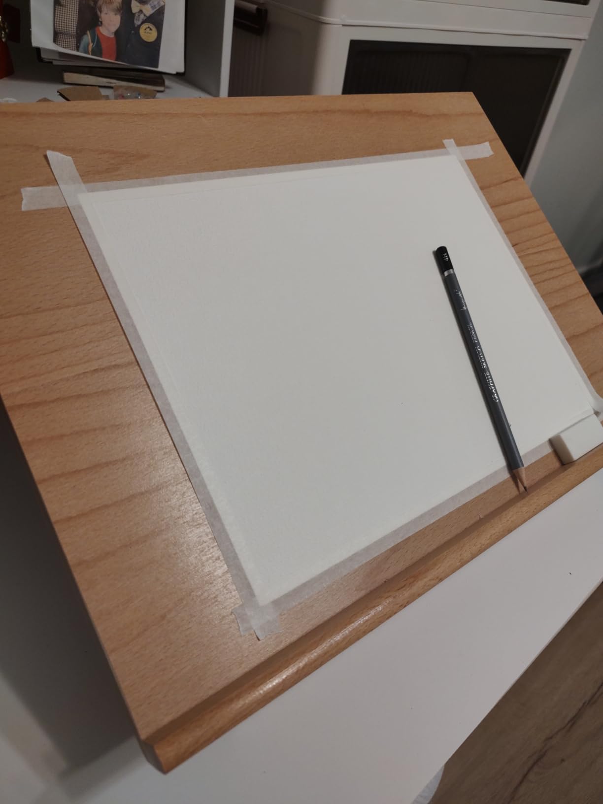 Miratuso Tabletop Easel Painting Easel, Art Drawing & Sketching Board customer photo 2