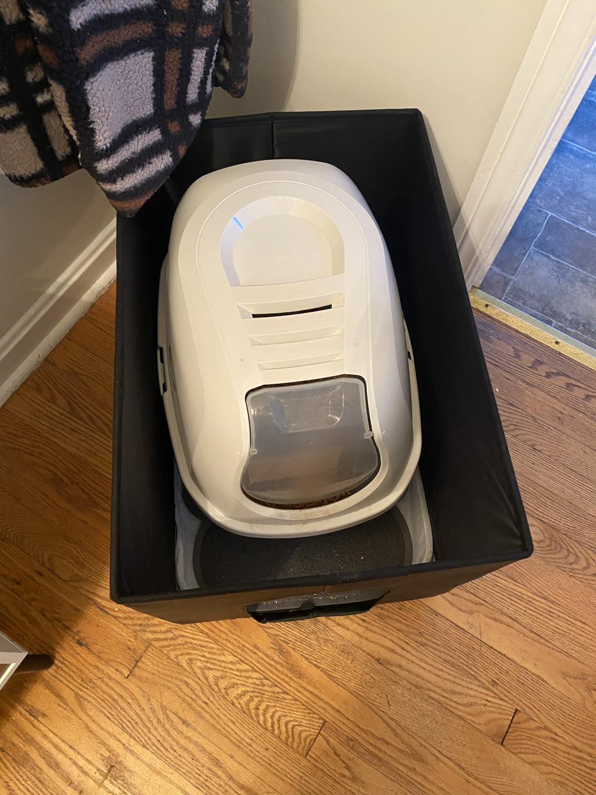 MEEXPAWS Cat Litter Box Enclosure Furniture Odor Control, Extra Large customer photo 1