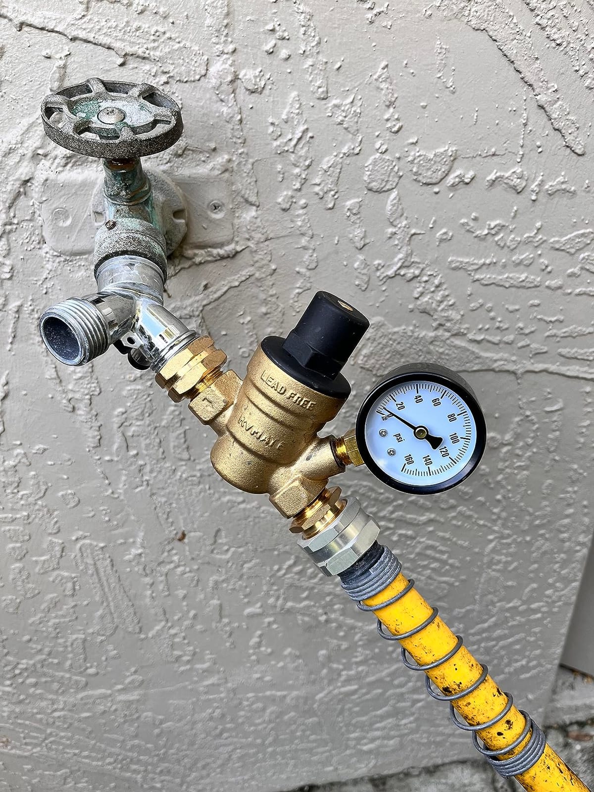 RVMATE RV Water Pressure Regulator, Lead-Free Brass customer photo 2