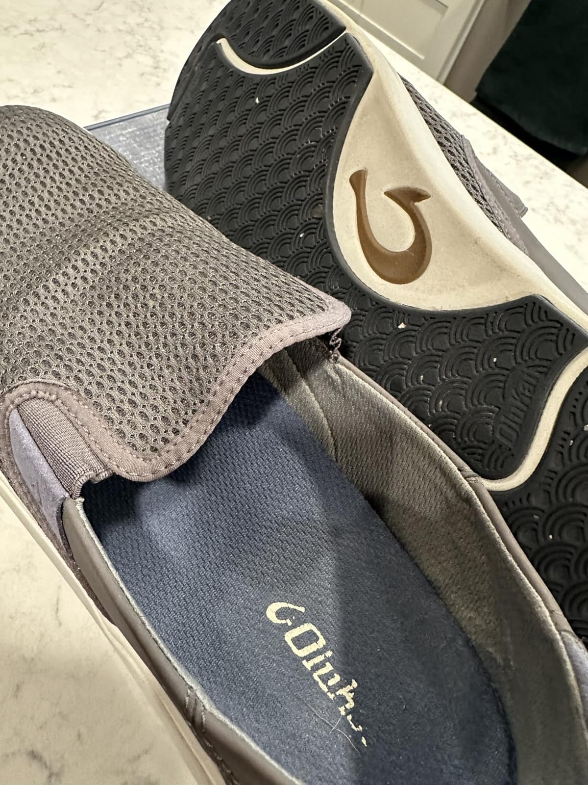 OluKai Lae'ahi Men's Slip On Shoes, Breathable Everyday Sneaker customer photo 2