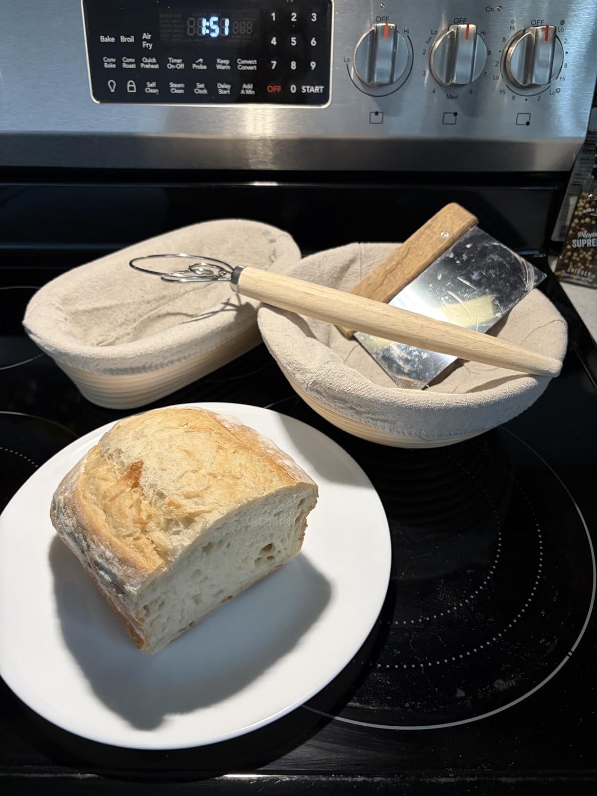 Rorecay Sourdough Starter Kit with Banneton Bread Proofing Baskets customer photo 2