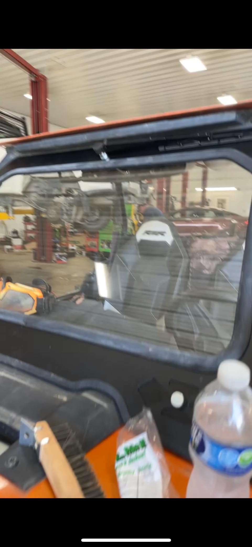 ECOTRIC Vented Glass Windshield Compatible with 14-18 Polaris RZR 900/1000 customer photo 1