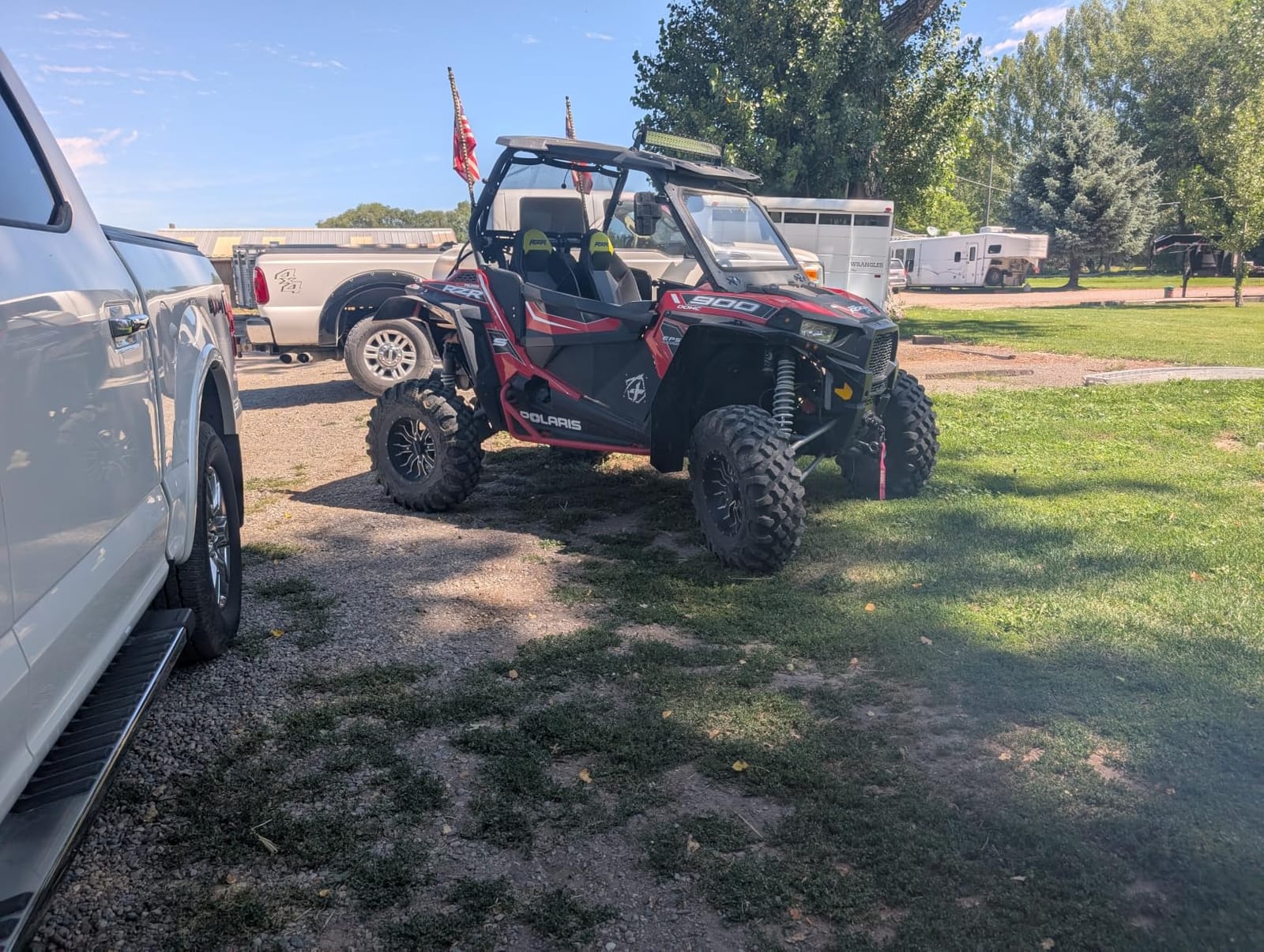 ECOTRIC Vented Glass Windshield Compatible with 14-18 Polaris RZR 900/1000 customer photo 2