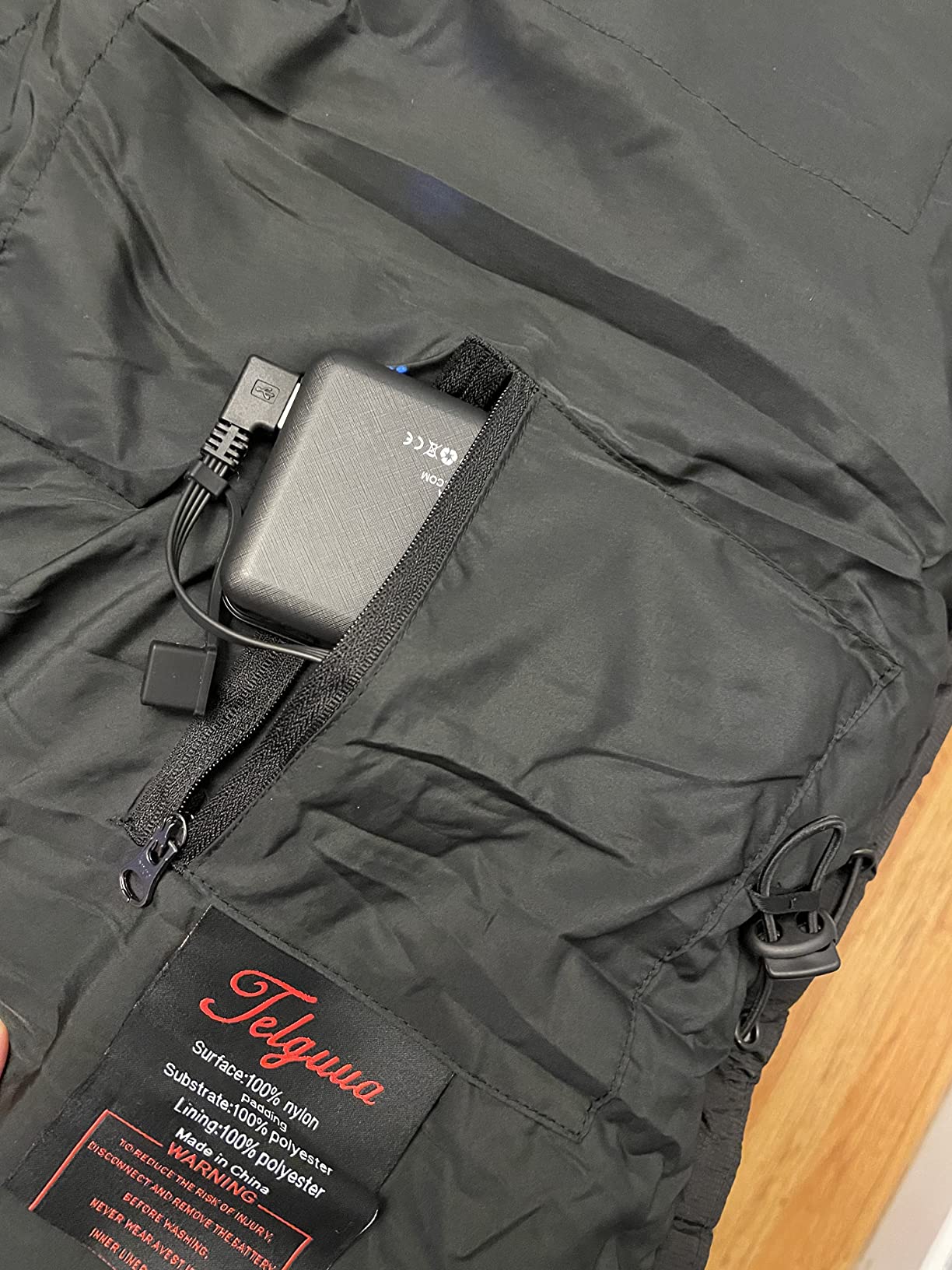 Telguua Heated Vest for Men with Battery Pack Included Men's Heated Vests customer photo 1