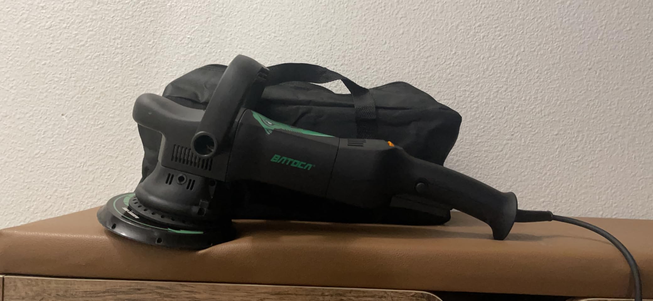 BATOCA 2026 New Dual Action Polisher Random Orbital Car Buffer 1100W customer photo 2