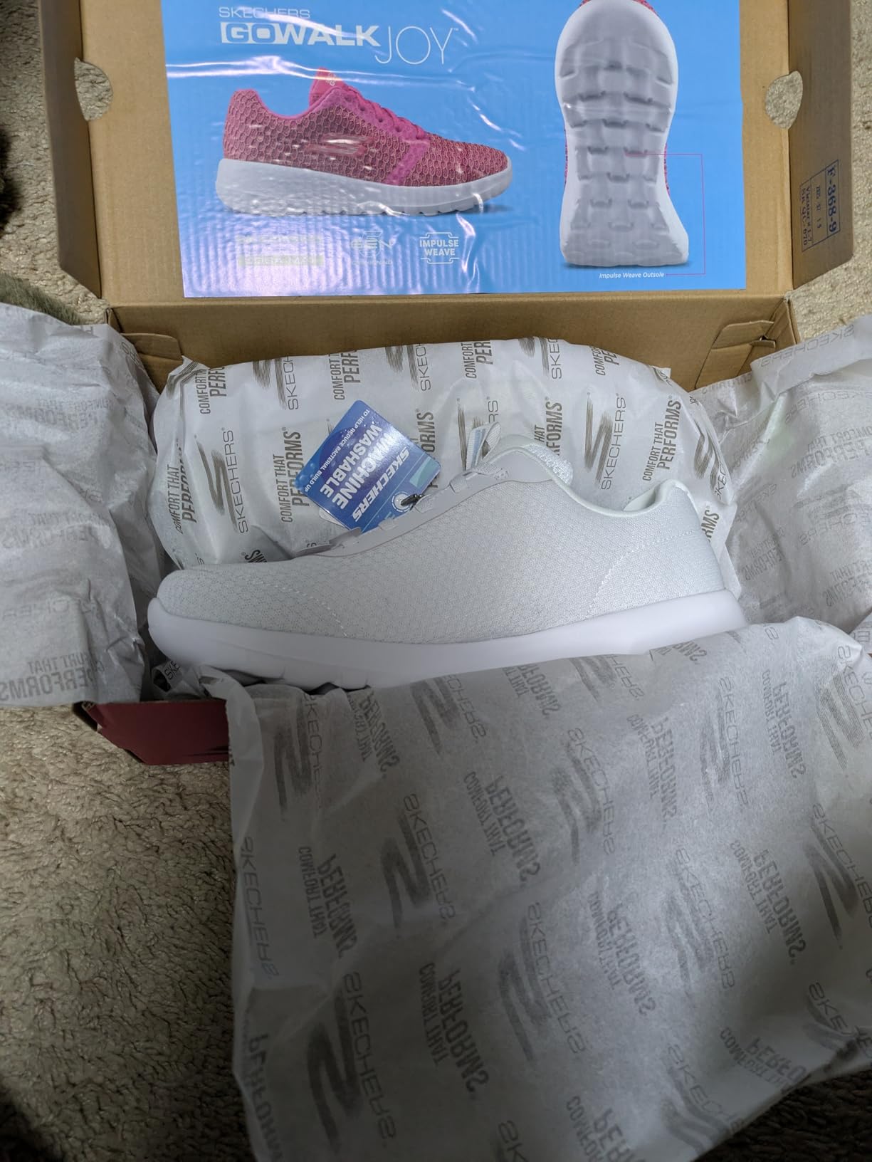 Skechers Women's Go Walk Joy Ecstatic Sneaker customer photo 2